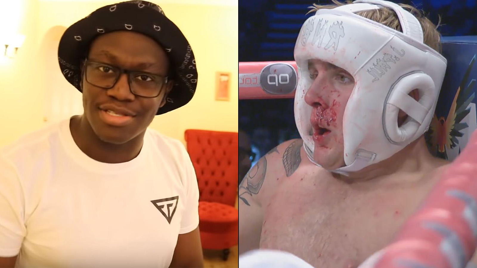 Deji sells bloodstained gloves from Jake Paul boxing match