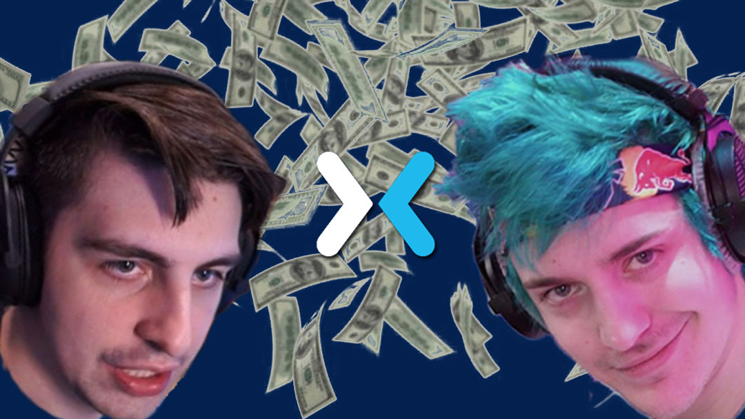 reveals how much Ninja and Shroud are making on -