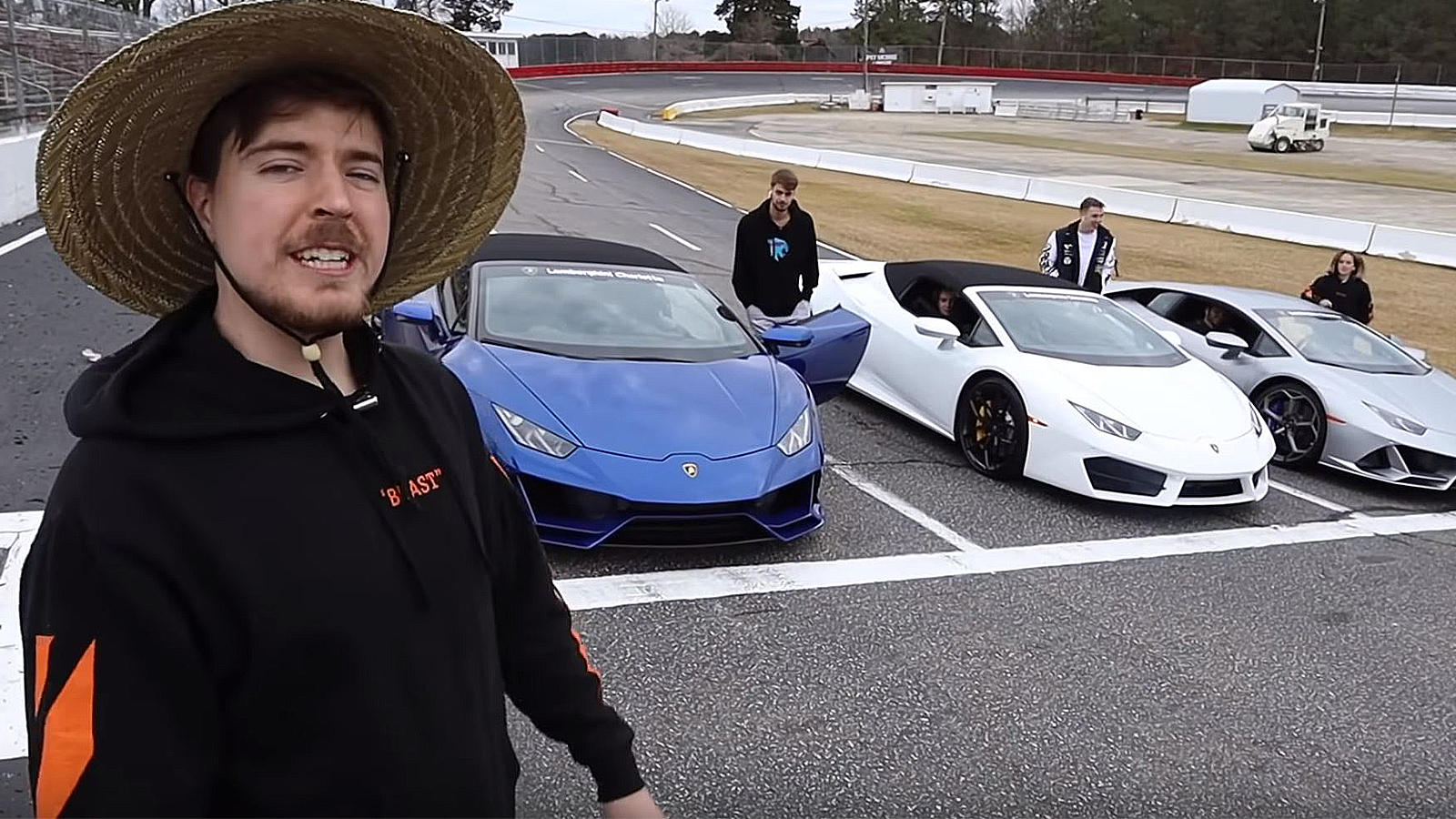 Mr Beast gives away $90,000 Lamborghini in crazy racing challenge - Dexerto