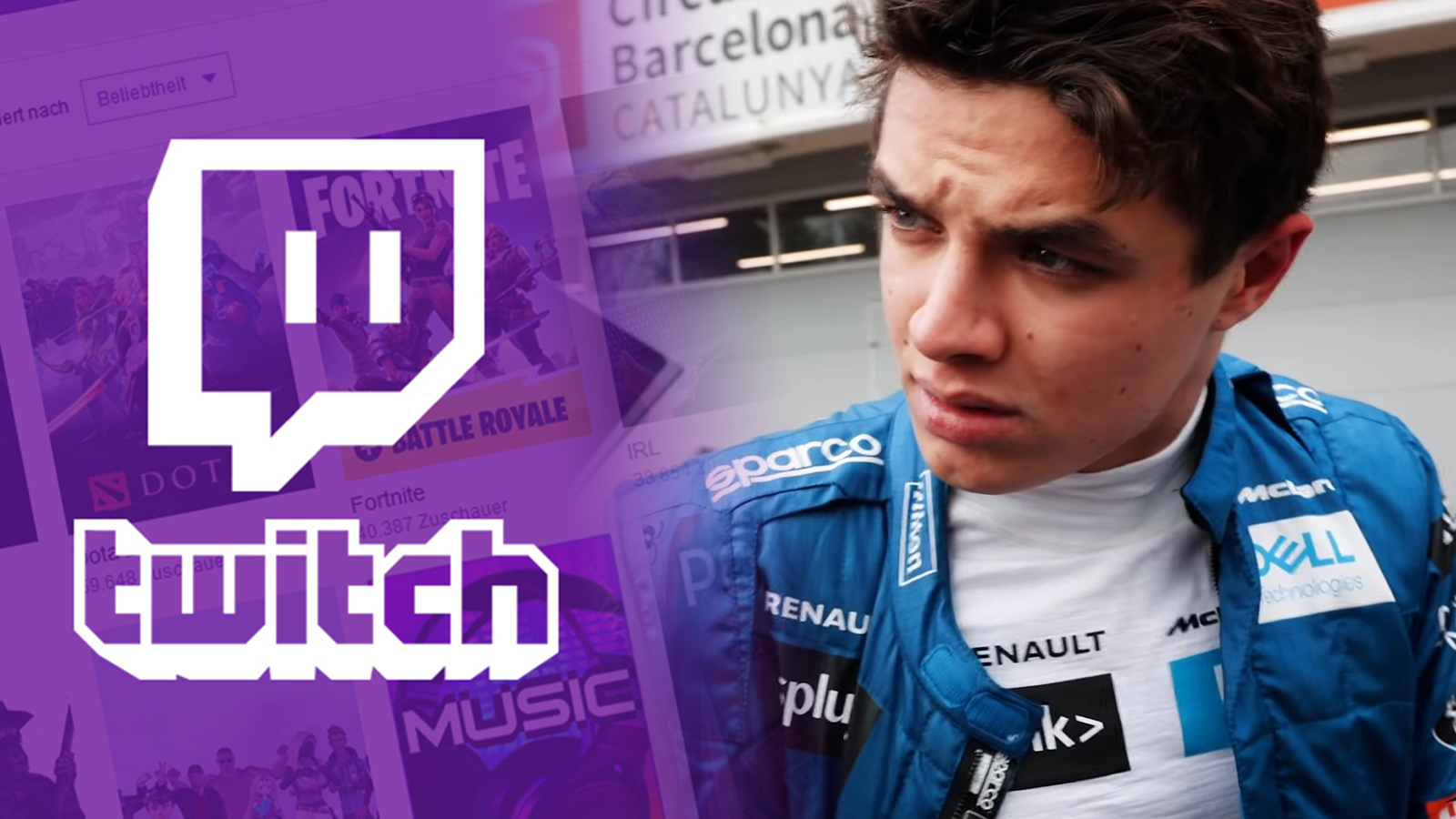 Lando Norris sets new Twitch record after F1 cancels Aus Grand Prix