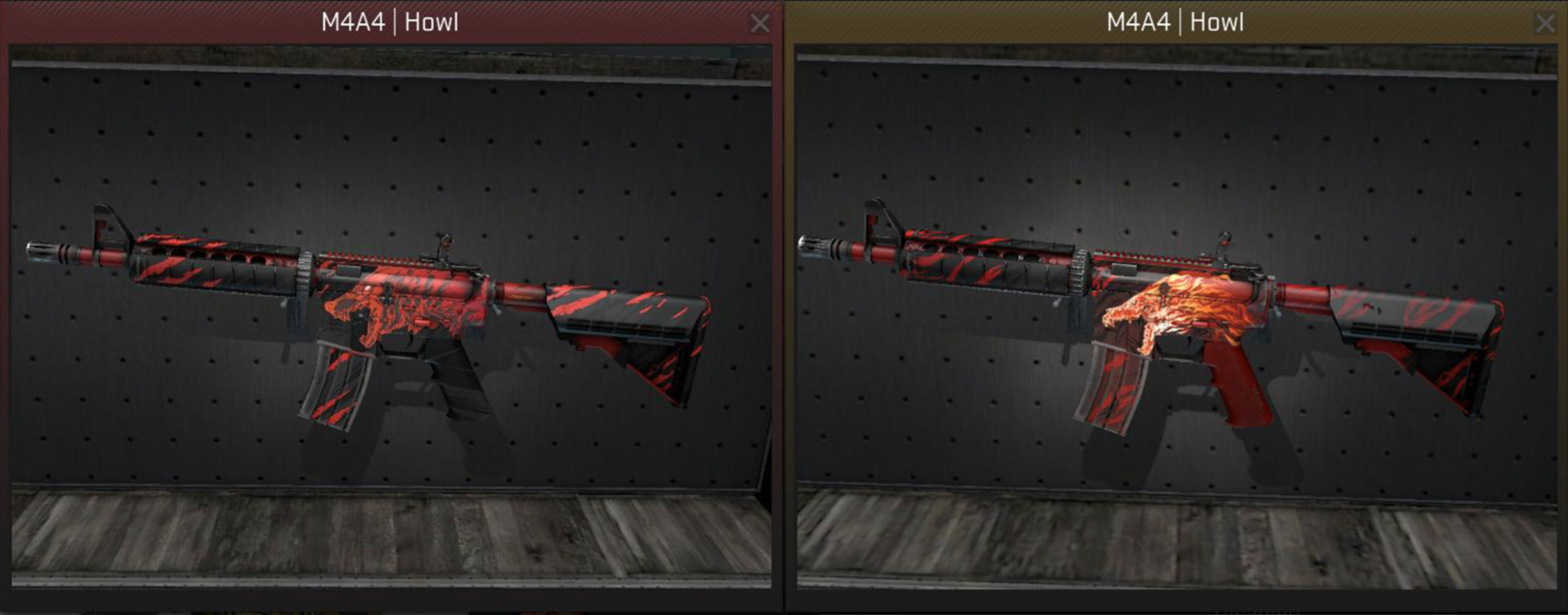 M4A4 Howling Dawn and Howl
