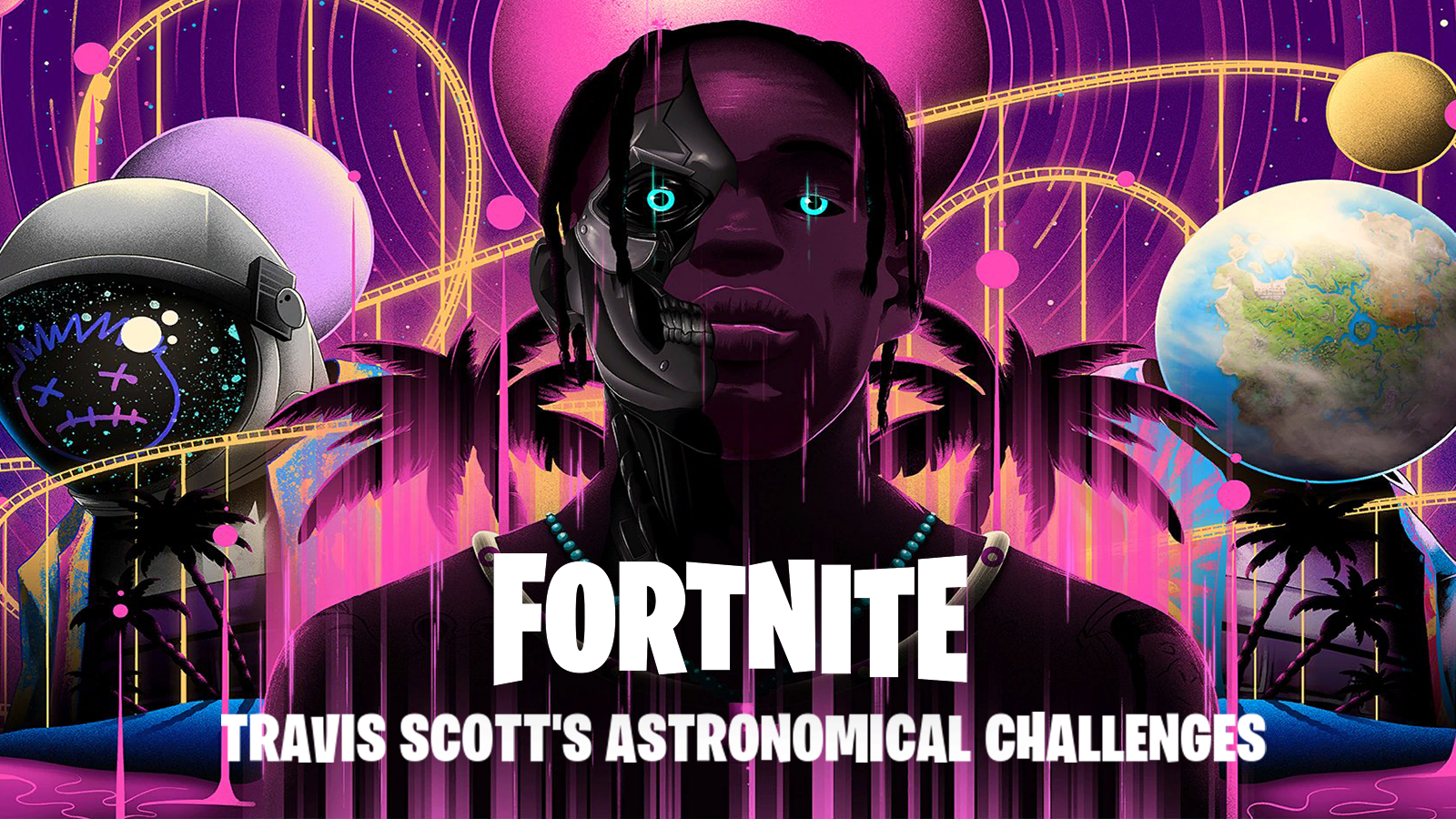Travis Scott's Astronomical Fortnite challenges & rewards leaked ...