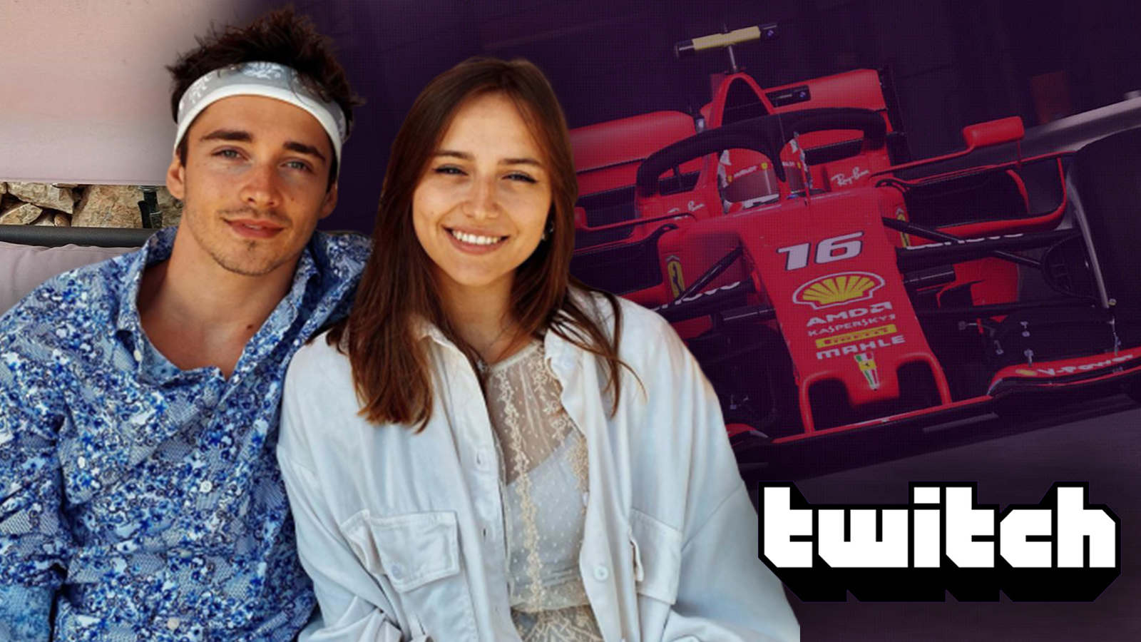 Charles Leclerc left red-faced after girlfriend's hilarious Twitch sub -  Dexerto