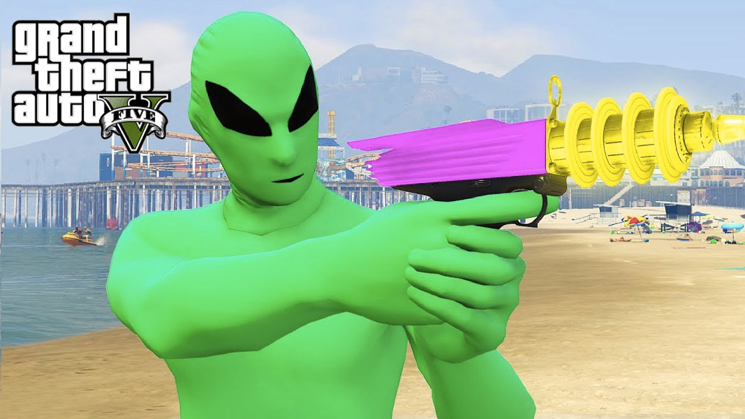 gta 5 alien gun
