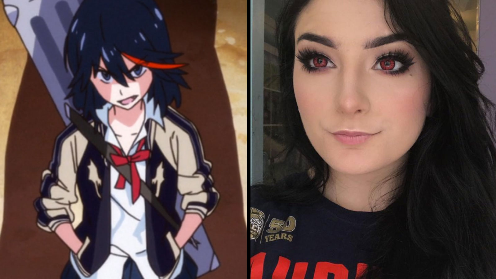 Kill La Kill Cosplayer Slashes Through Life Fibers As Ryuko Matoi Dexerto 