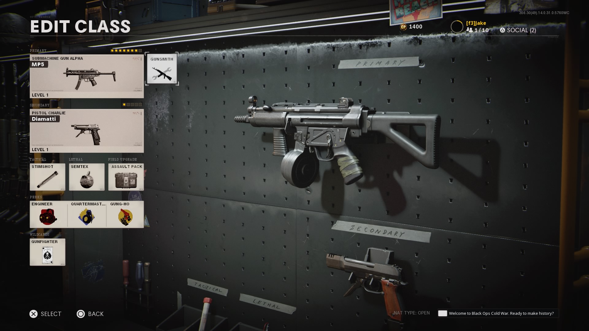 Black Ops Cold War Rushing MP5クラス