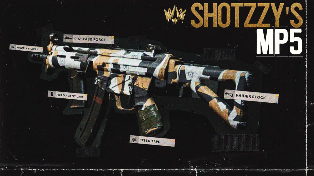 Shotzzy MP5 دالاس إمباير سوداء OPS الحرب الباردة