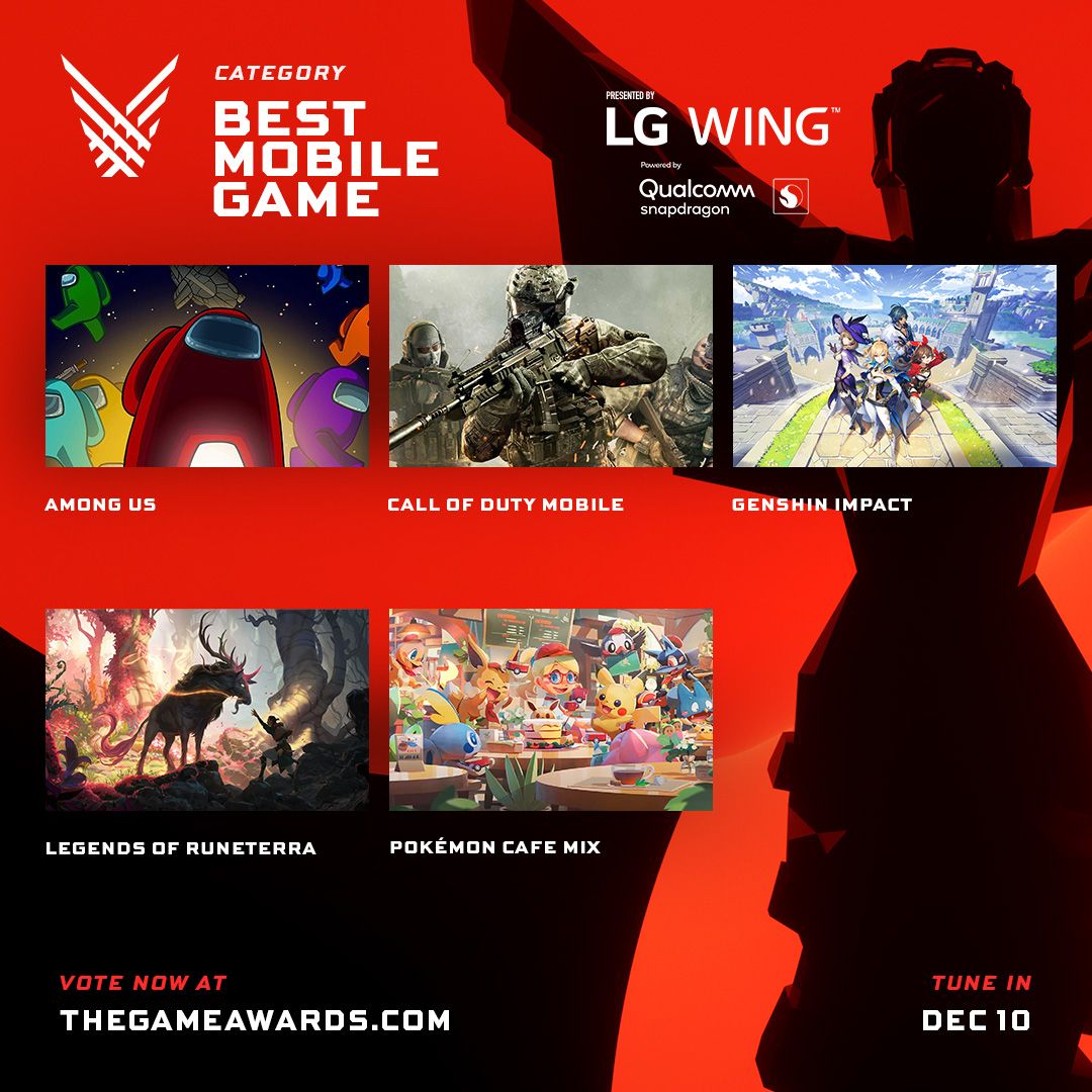 The Game Awards 2020 Nominees revealed, Vote now!