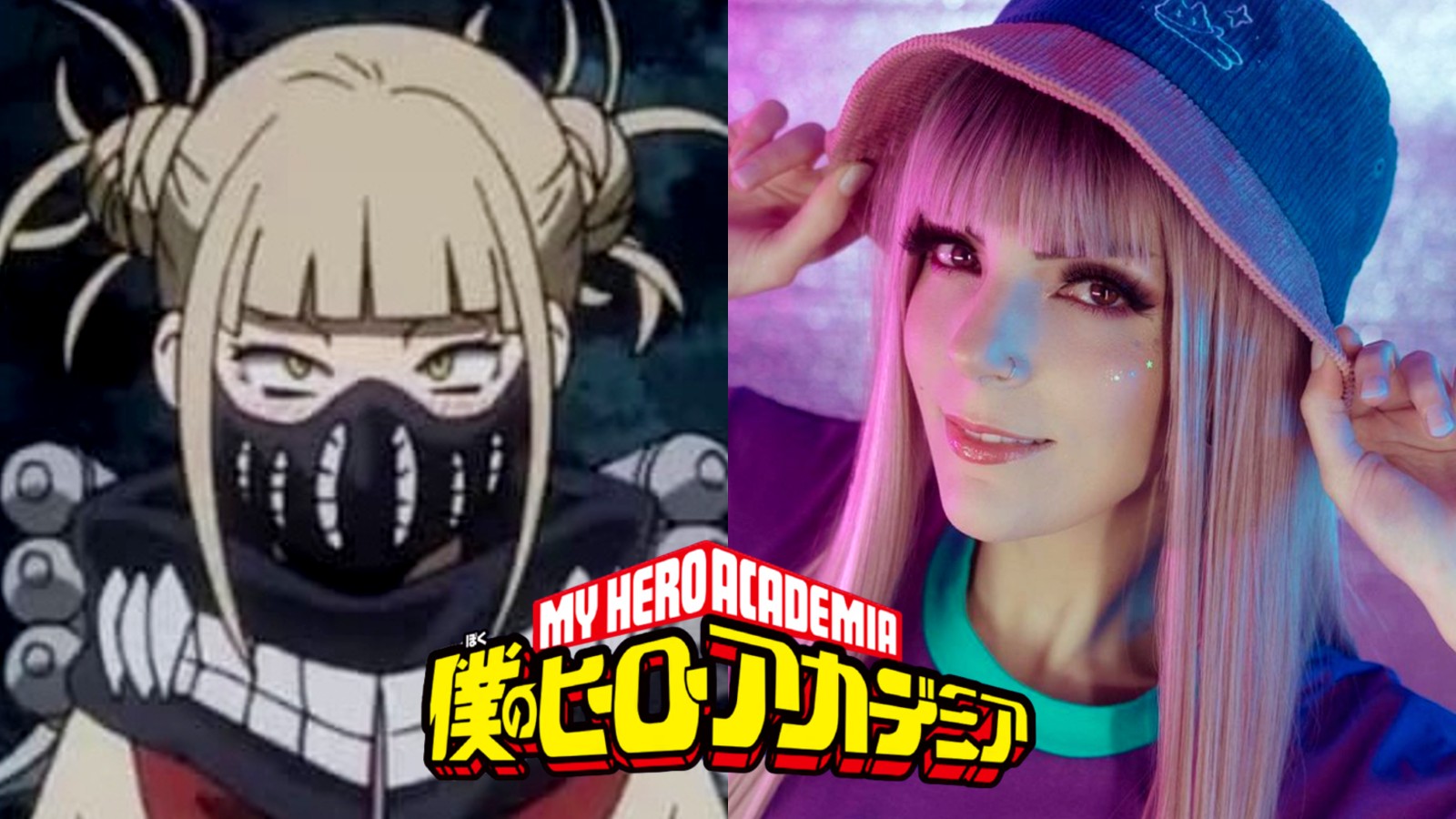 Boku no Hero: Cosplay de Himiko Toga se prepara para beber sangue