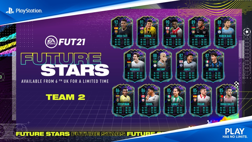 FIFA 21 Future Stars Team 2 Predictions: Potential Players, Rumoured  Players & More