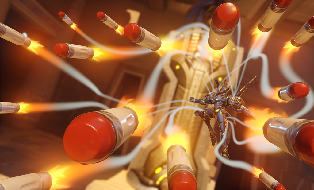 Overwatch players Pharah nerfs after hitscan changes her nearly “unkillable” - Dexerto