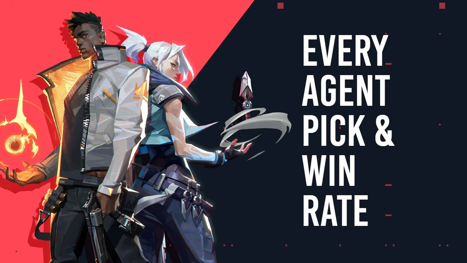 Most popular Valorant Agents: Pick rate and win rate for