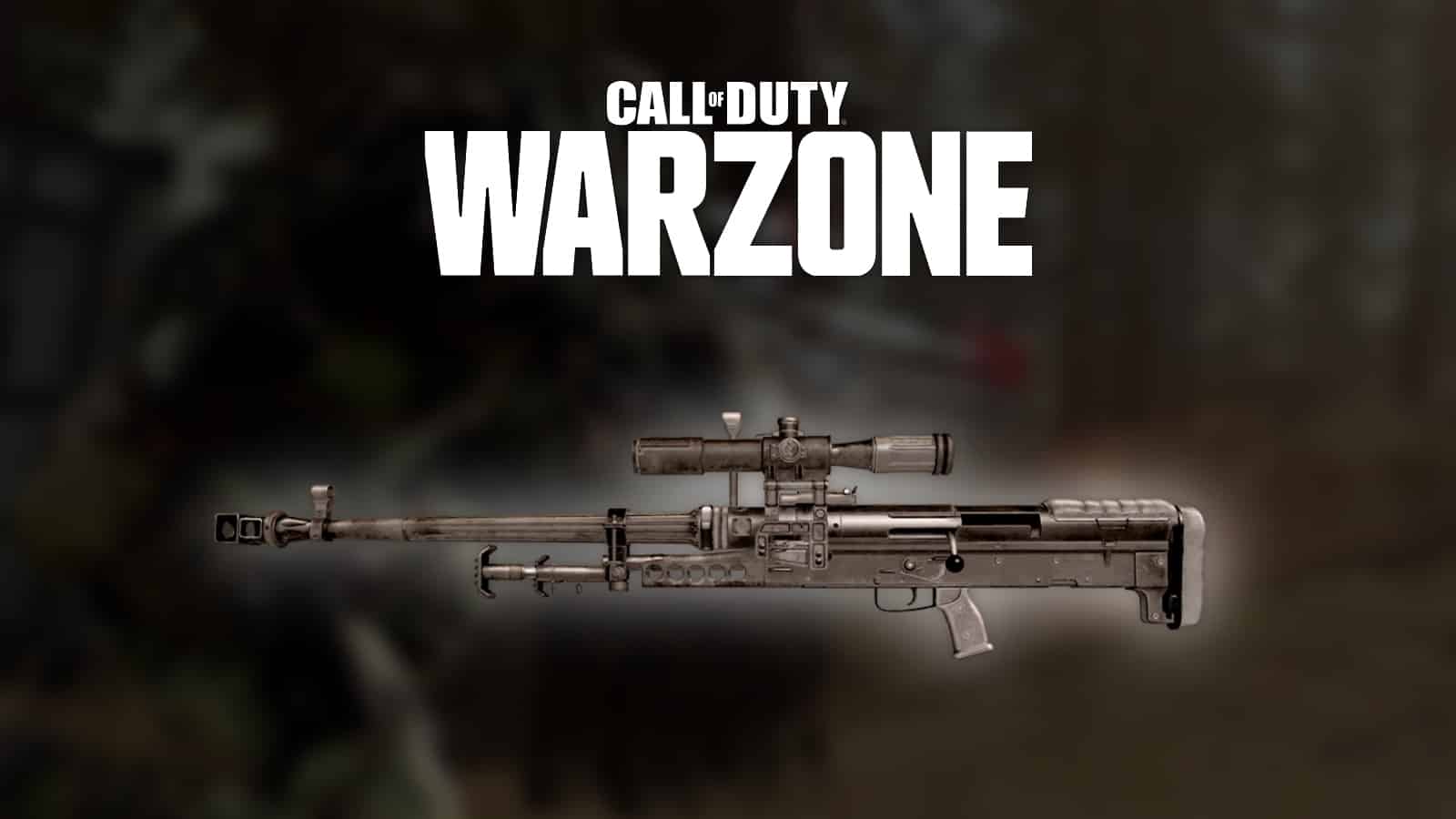 Warzone中最好的ZRG狙擊手加載