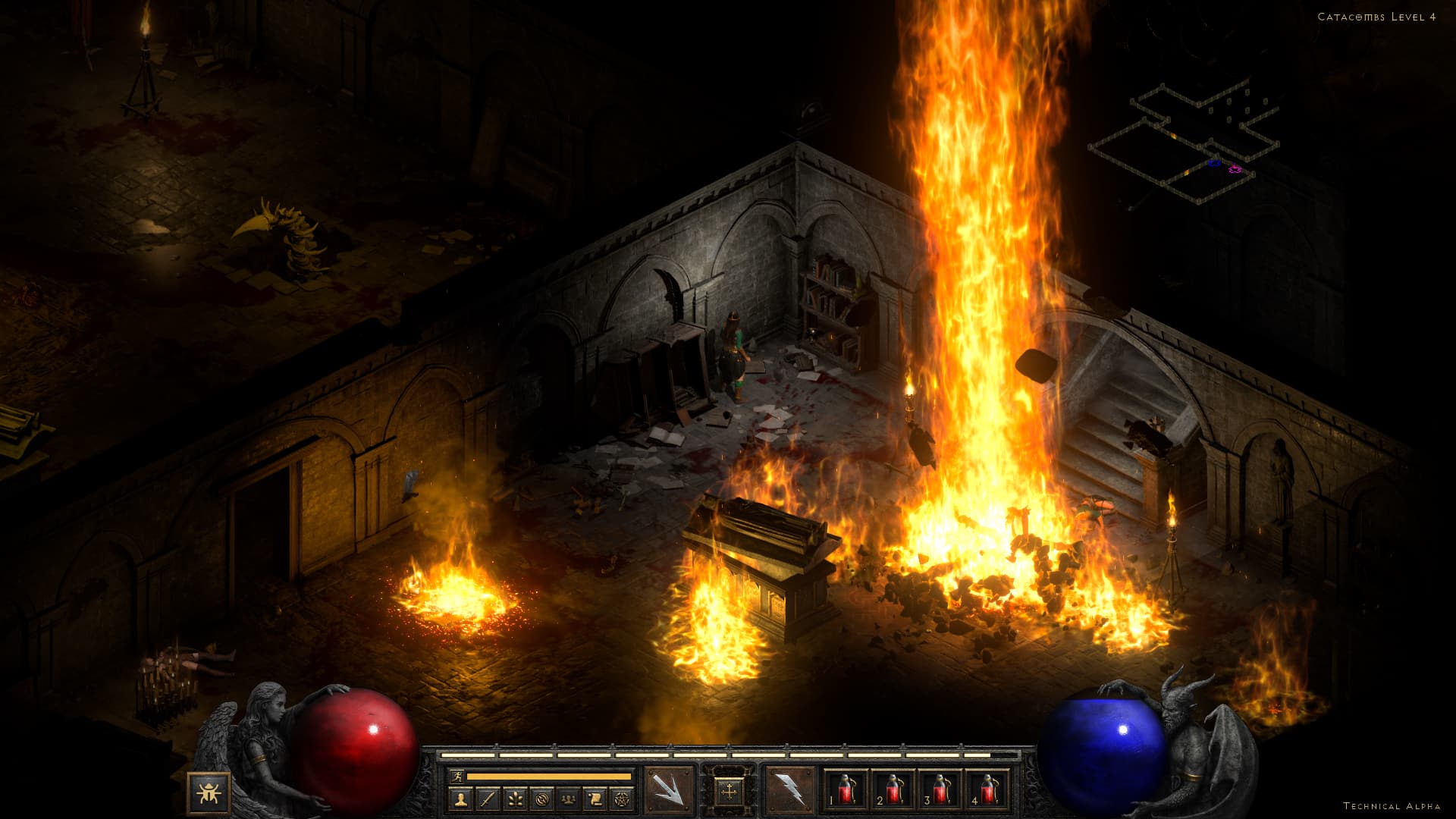 Diablo II възкресена технологична алфа