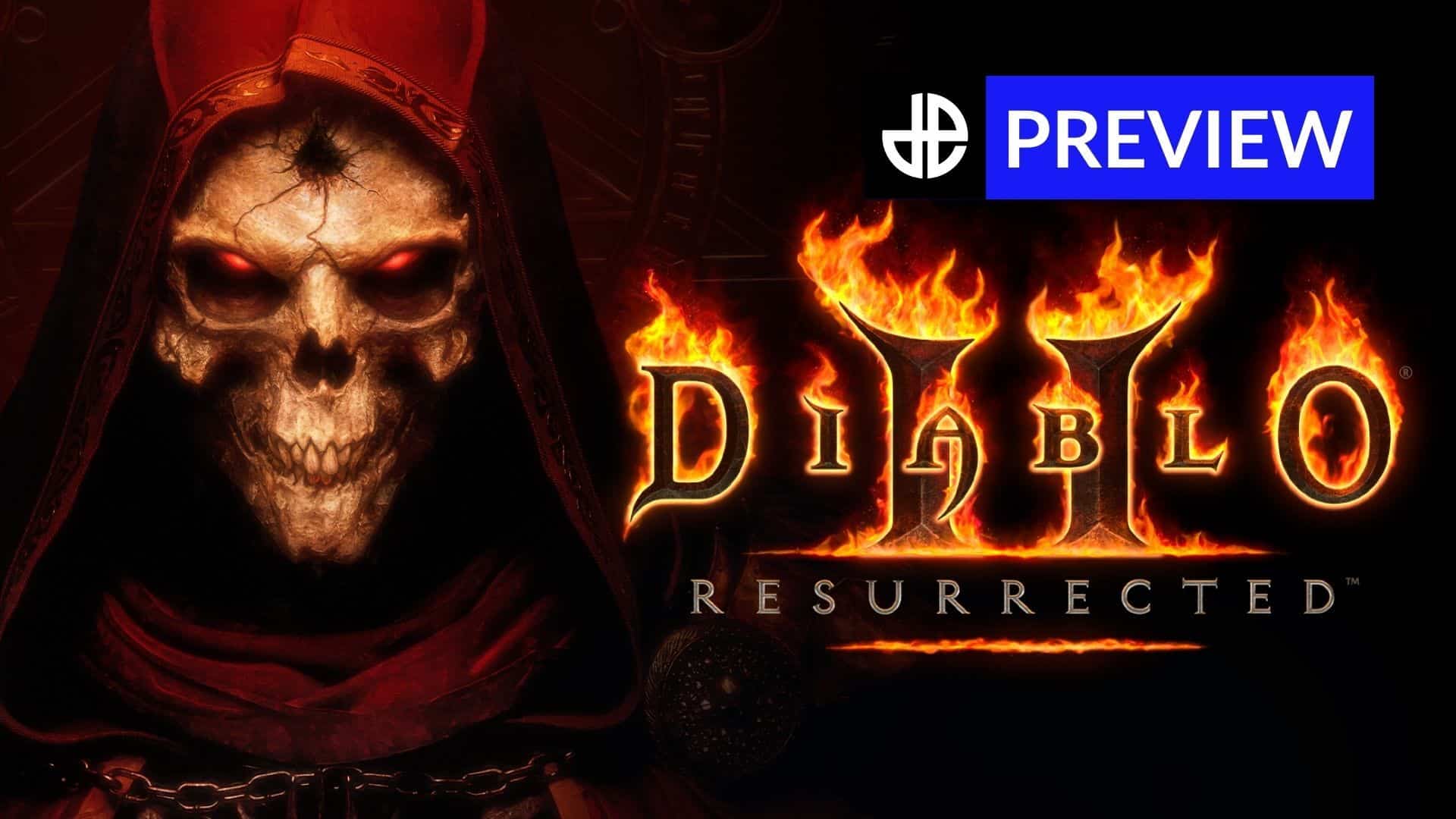 Diablo 2 Resurrected alpha preview: A gorey blast from the past