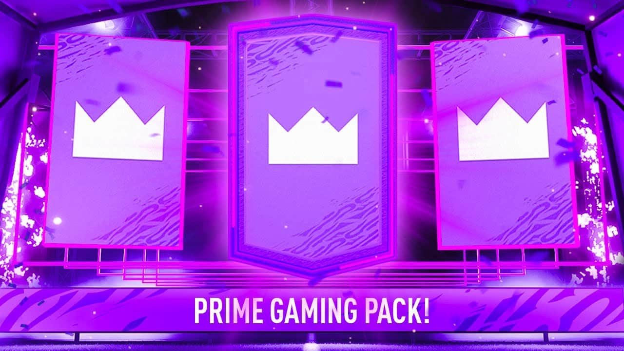 Twitch Prime Gaming FIFA 22 упаковки