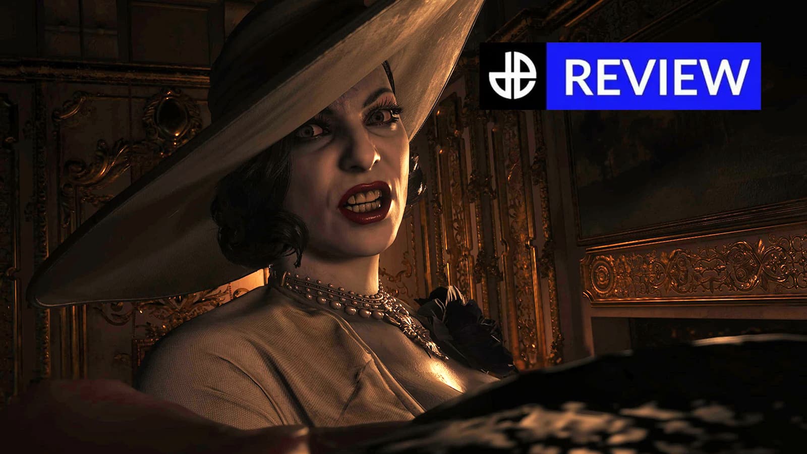 Lady Dimitrescu looks like an upgraded Mr. X in Resident Evil