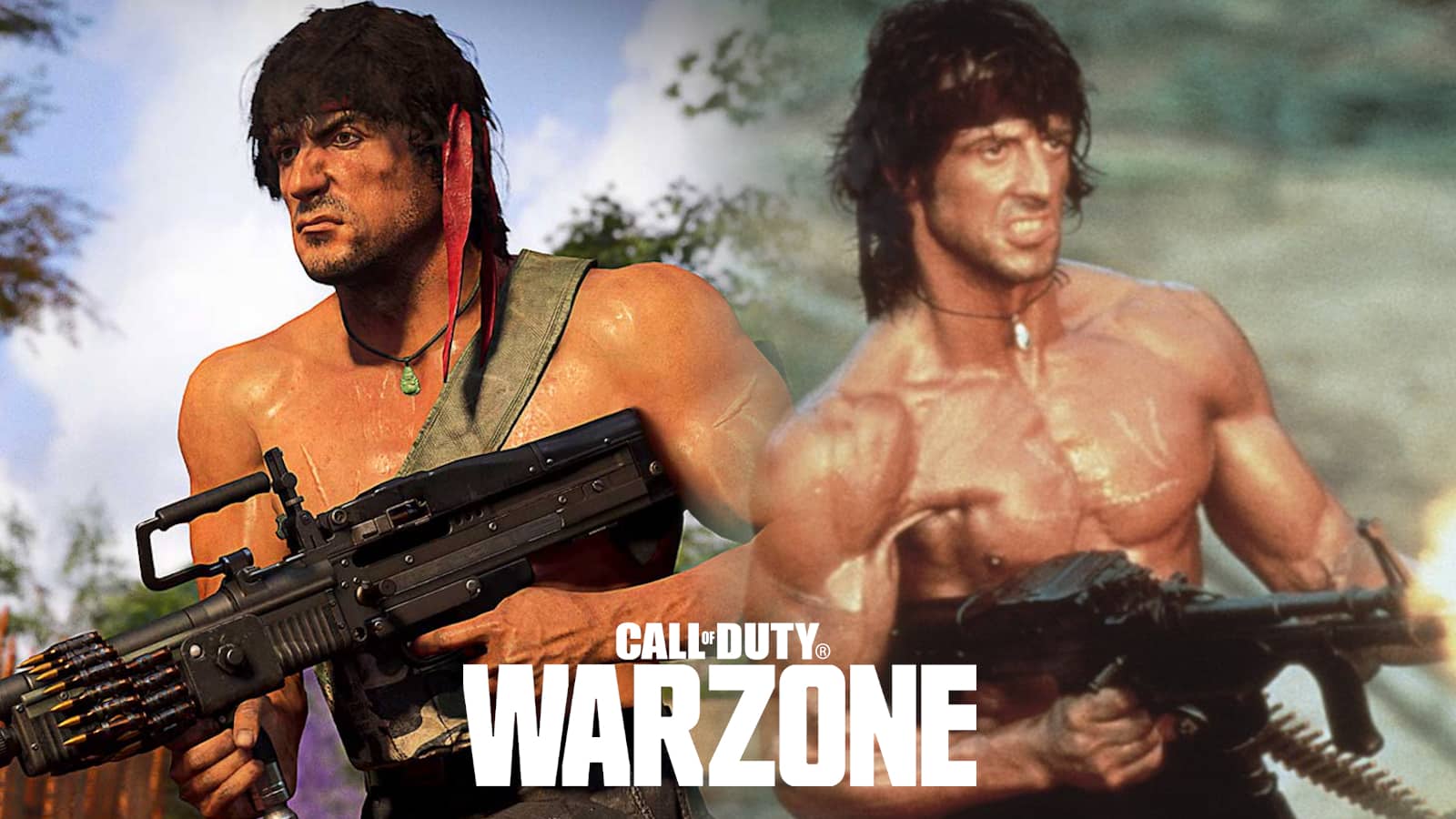 Warzone player perfectly recreates iconic Rambo scene at new POI
