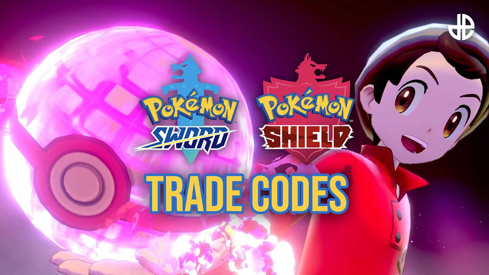 Codes de commerce de bouclier d'épée pokemon