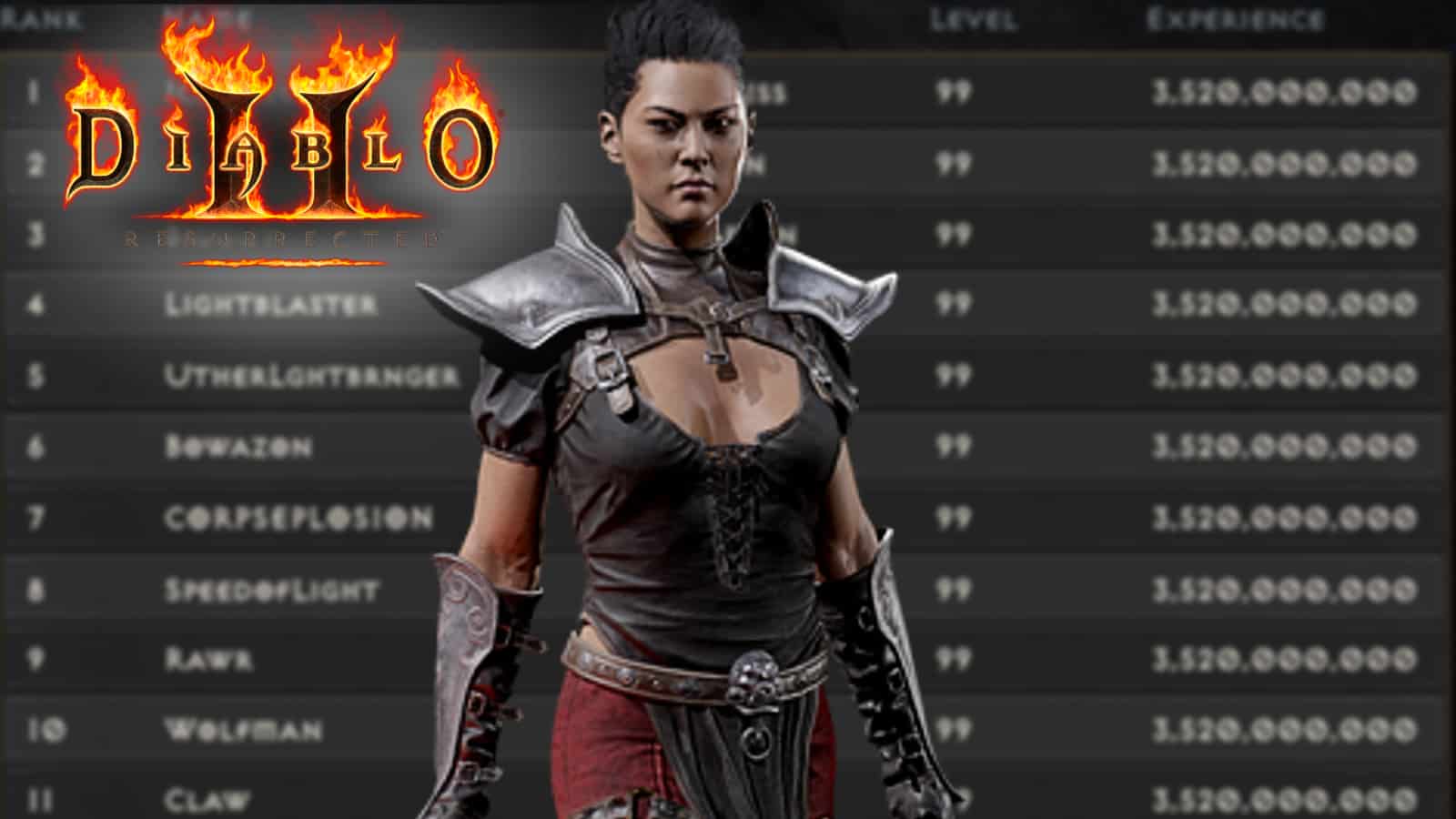 Diablo 2 auferweckte Leiter