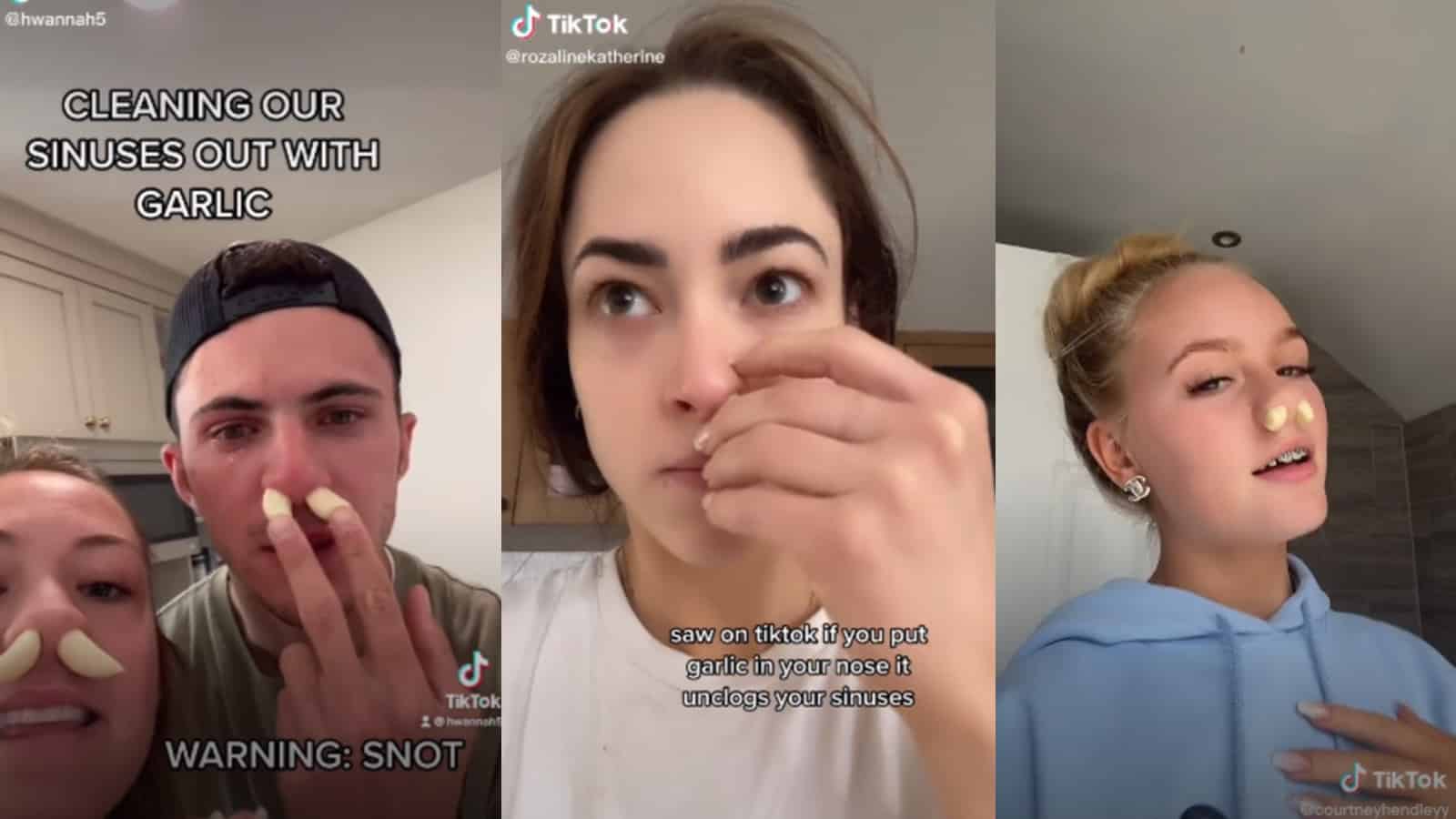 Why doctors warn against “dangerous” garlicupnose TikTok hack Dexerto