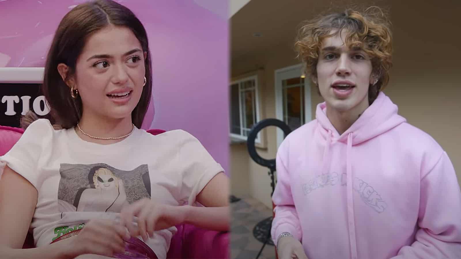 Nailea speaks out on shipping rumors with Vinnie Hacker