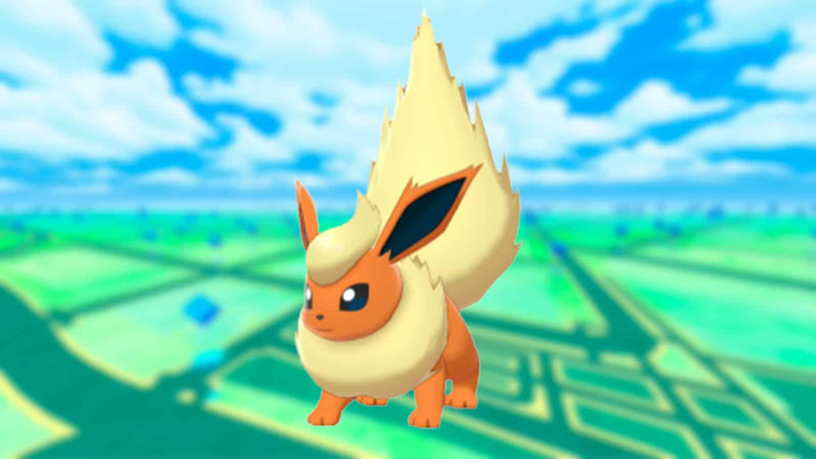 Pokemon Go的Flareon的圖像