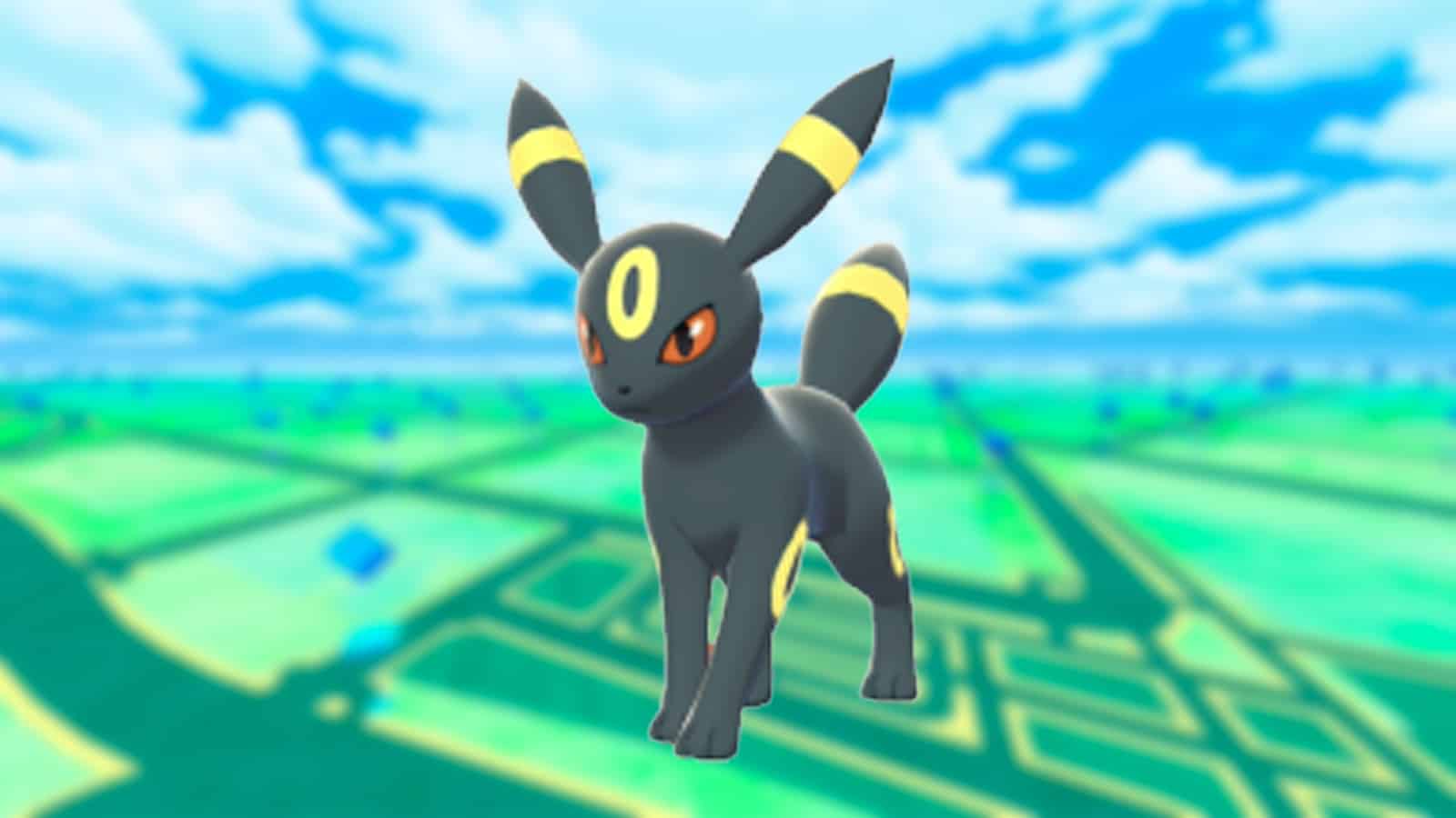 Une image d'Umbreon dans Pokemon Go