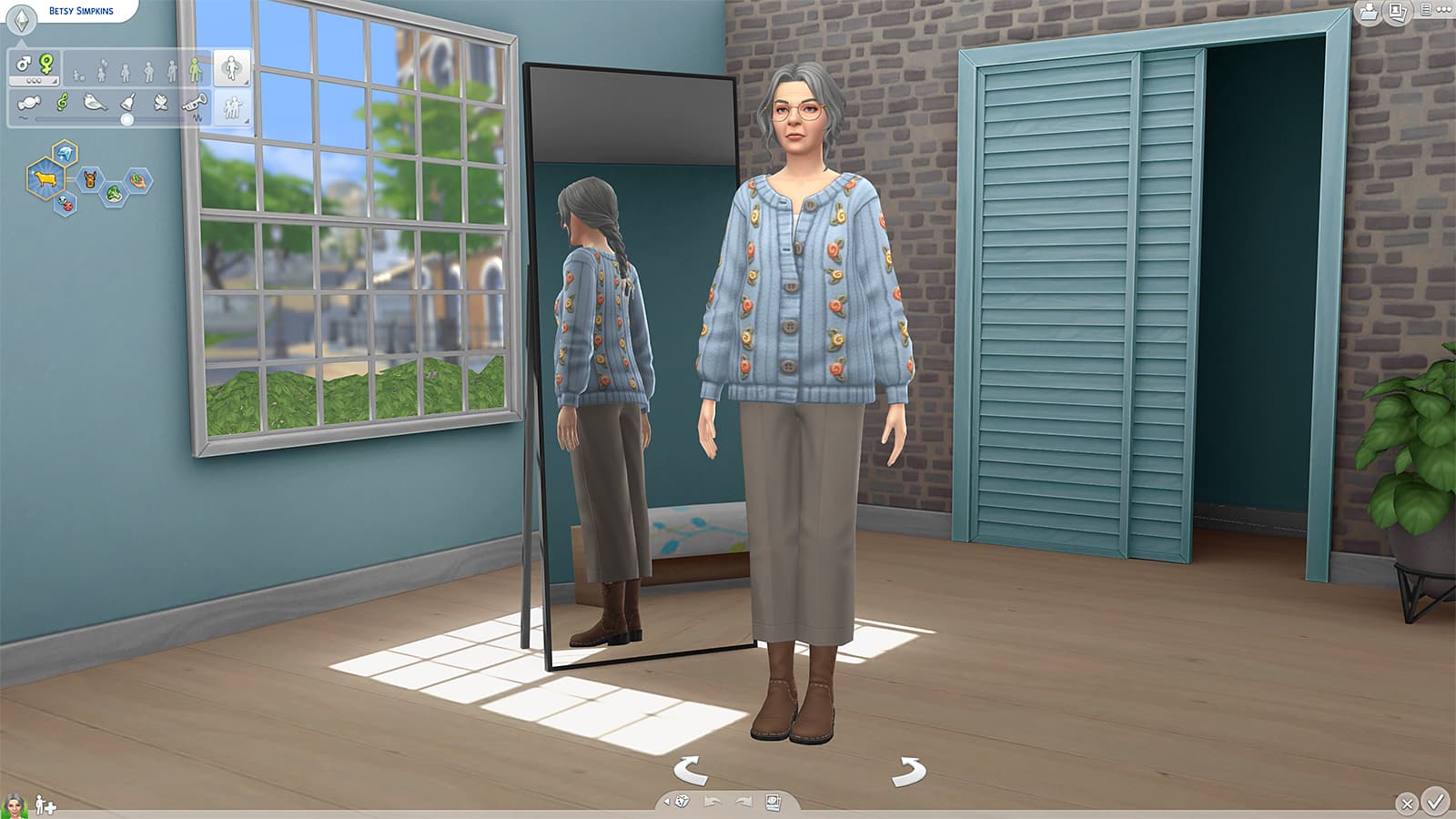 Mod Mod Room Sims 4 CAS