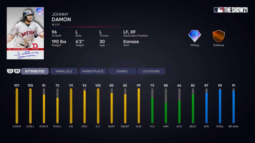 MLB The Show 21: 6/7/2021 Daily Moments Tips:Tally 6 Bases w/Johnny Damon +  Bonus Inside the park HR 