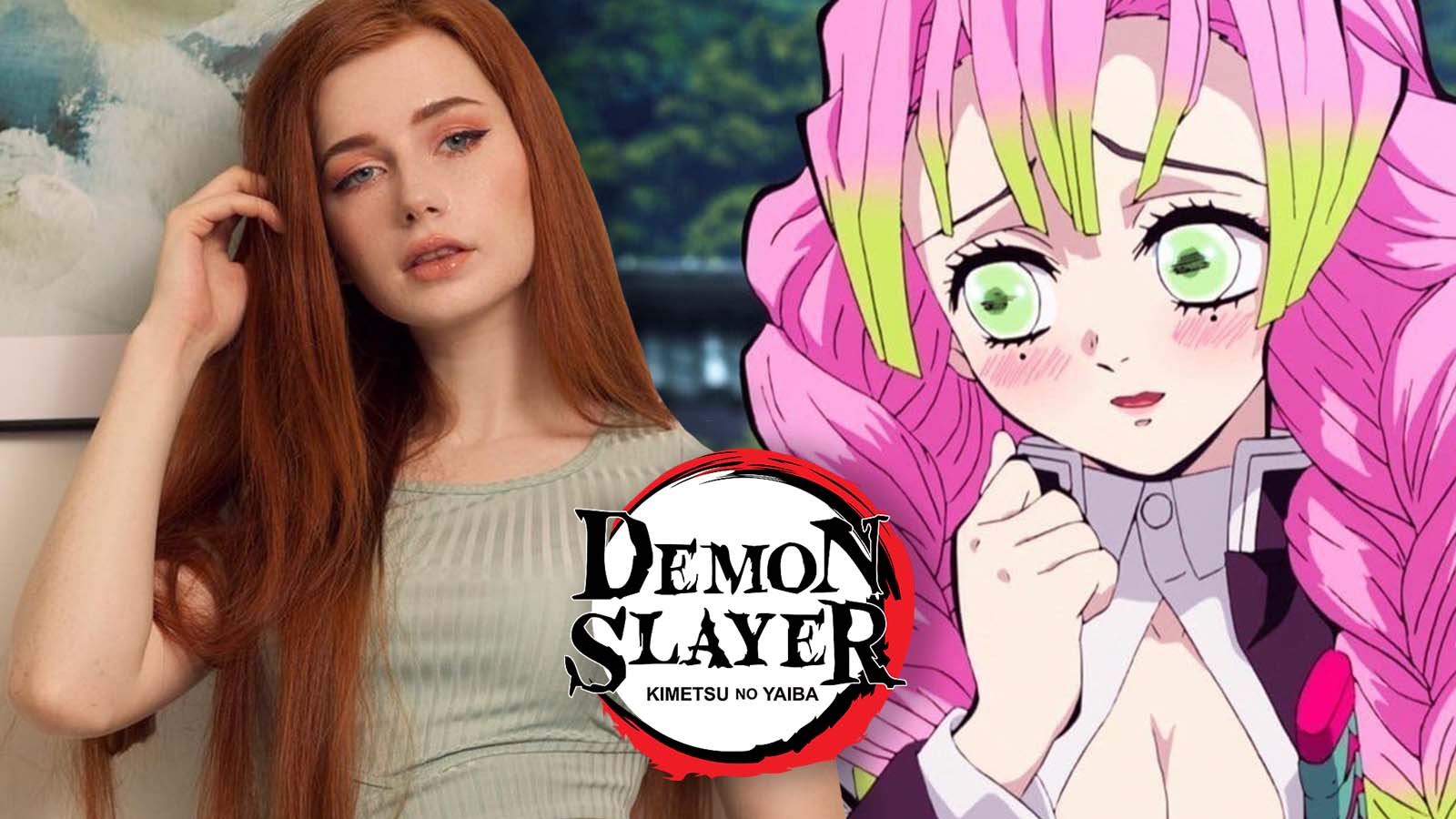 Demon slayer pink hair