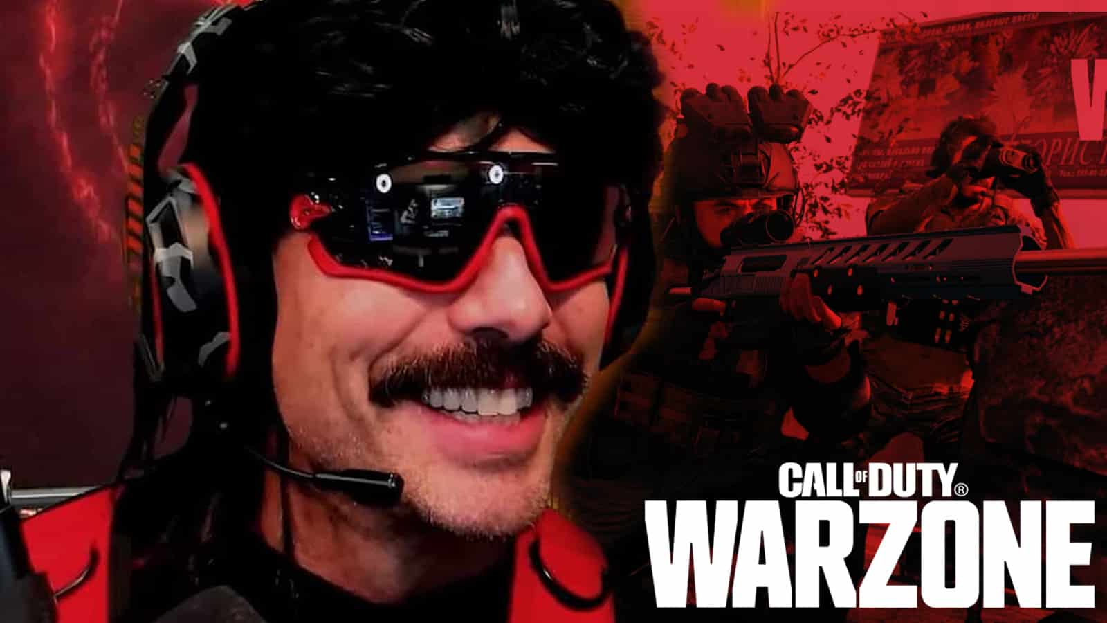 Dr Disrespect tears apart Warzone player after they roasted ZLaner