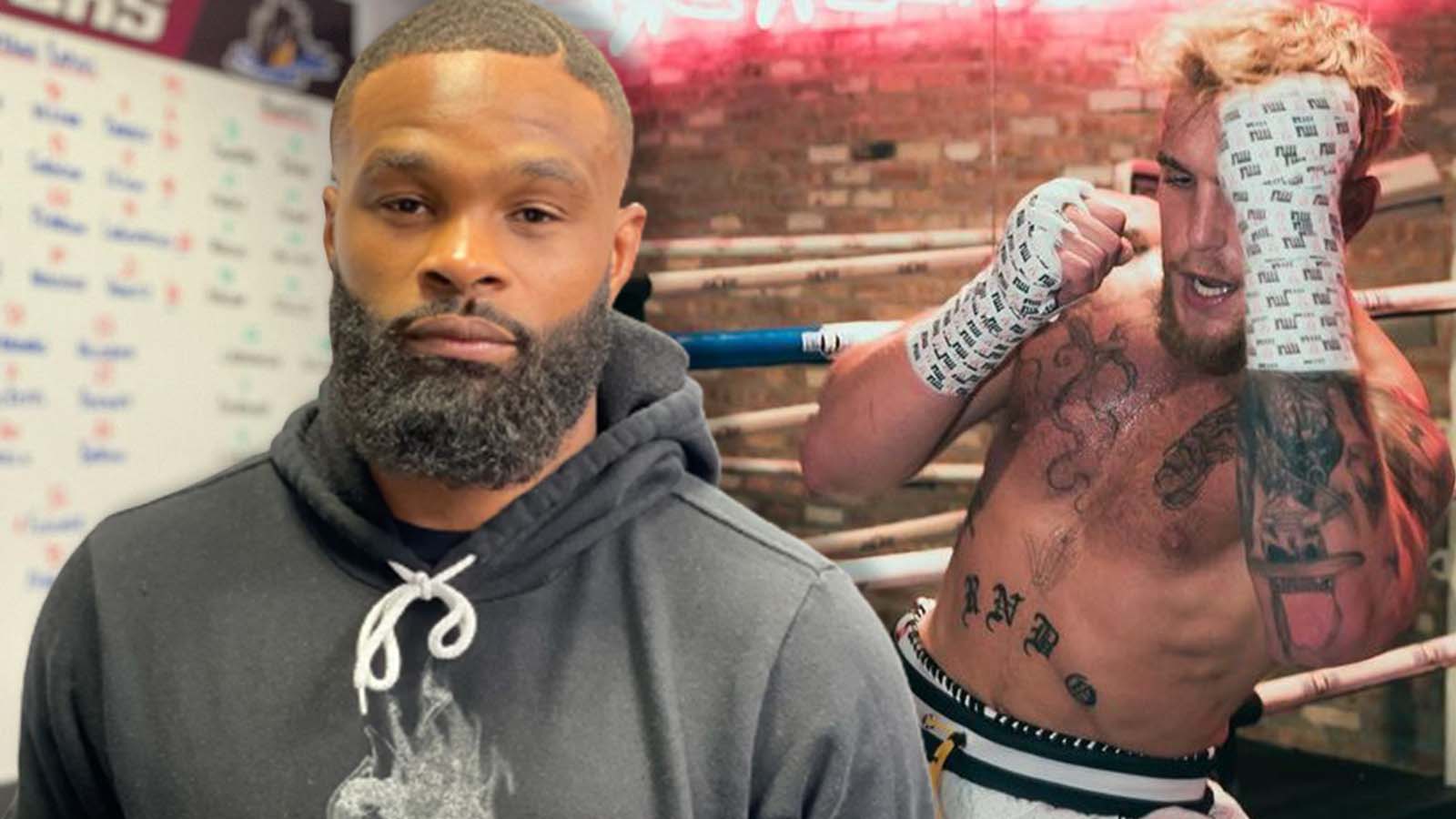 Tyron Woodley's new 'I love Jake Paul' tattoo falls short of rules to  secure rematch - Daily Star