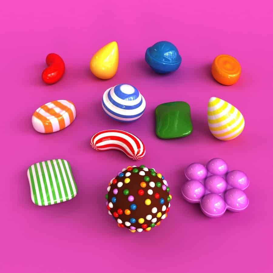 Candy Crush Candy in Levels