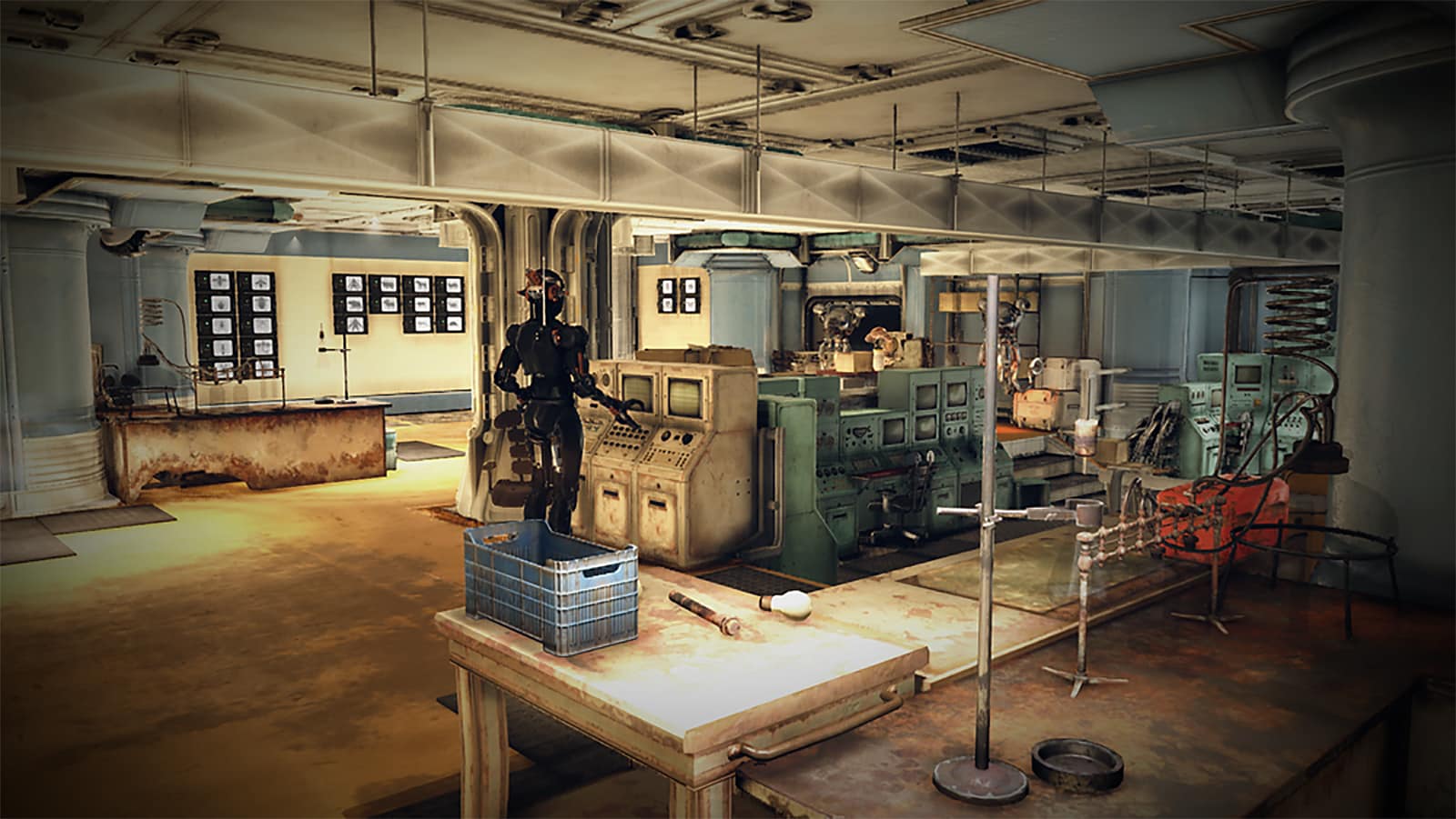 Лабораторія генетики в бункері Whitespring у Fallout 76