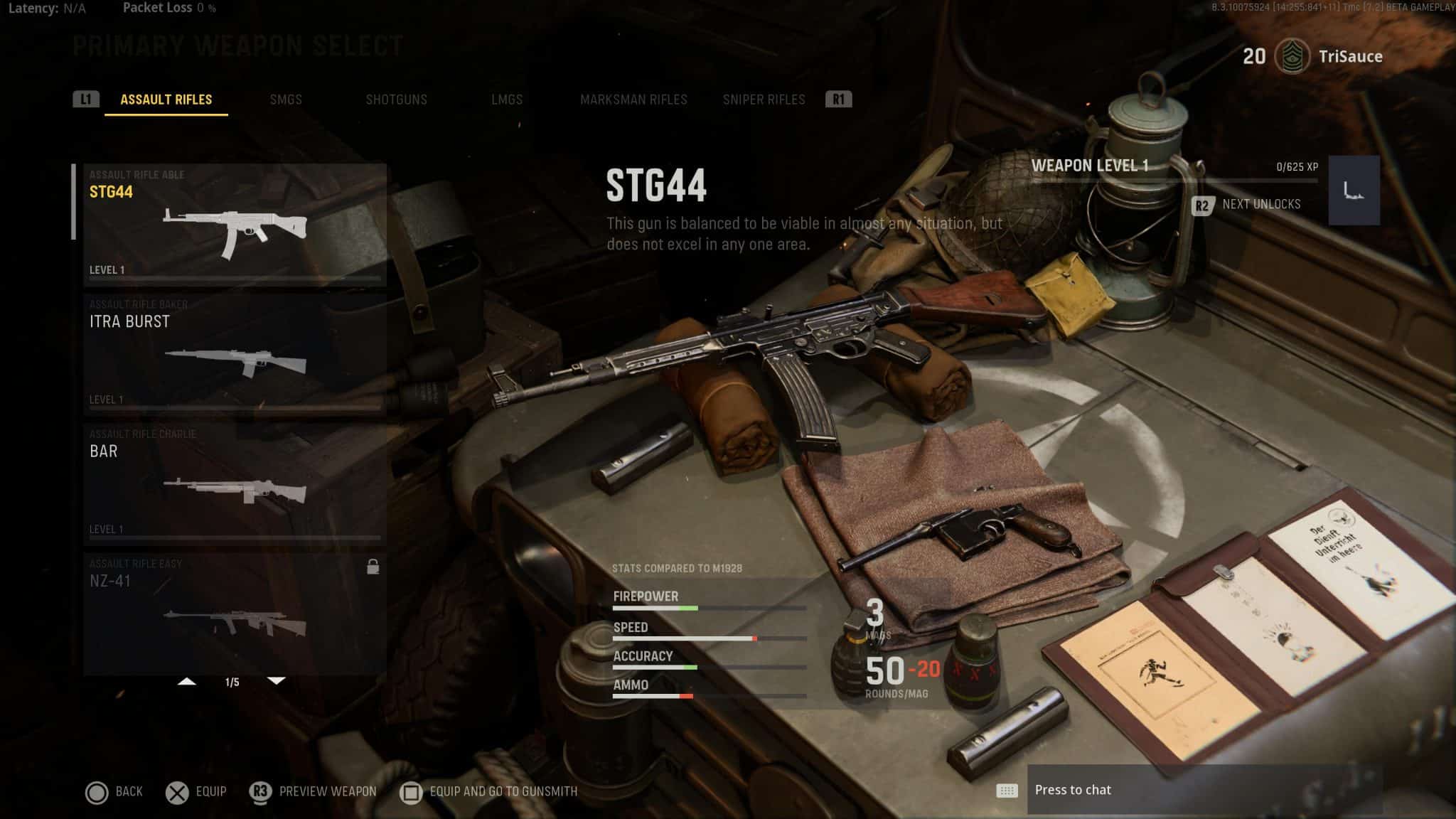 Assault Rifle Charlie Vanguard