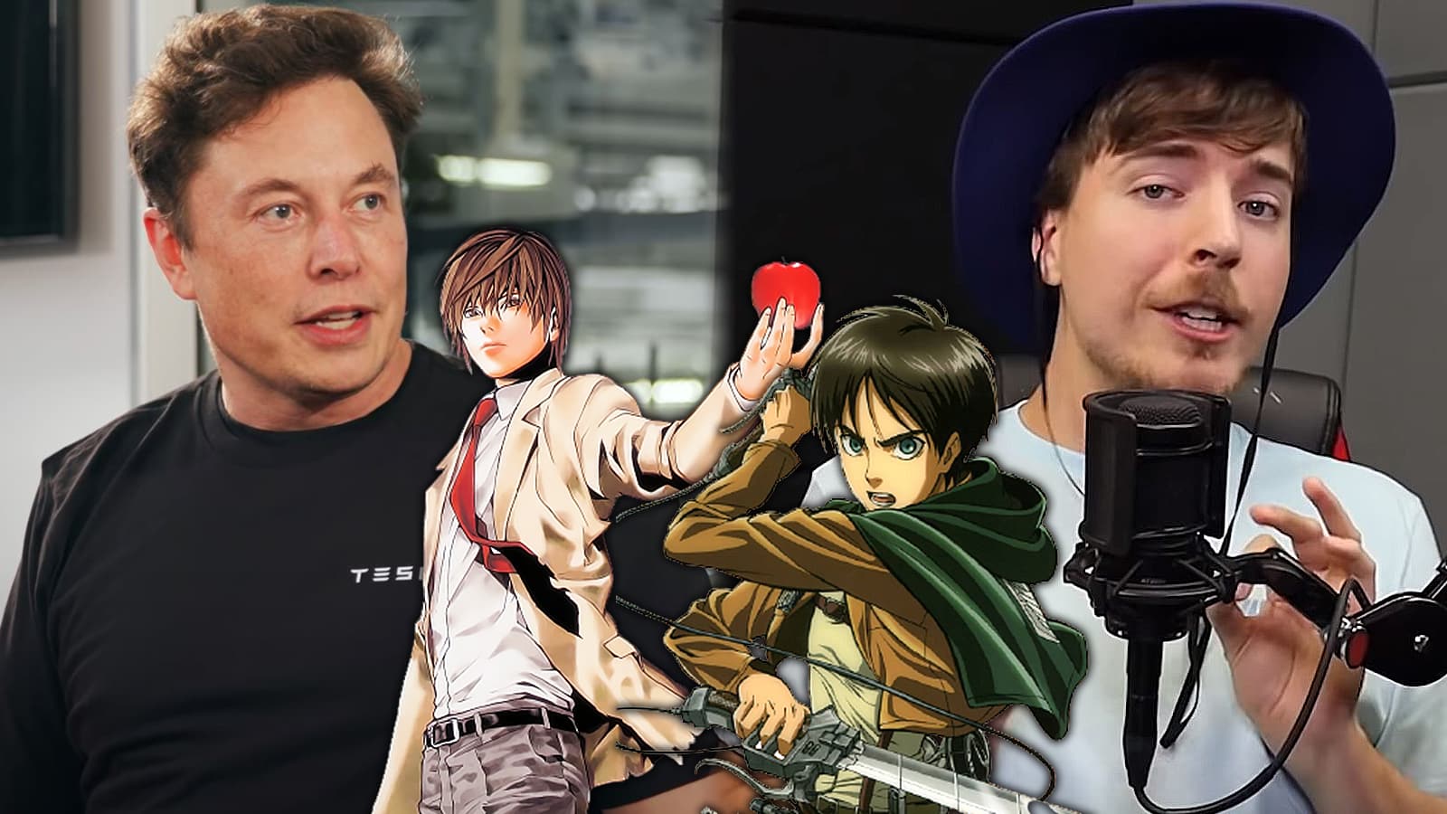 Elon Musk & MrBeast trade anime recommendations and the internet is loving  it - Dexerto