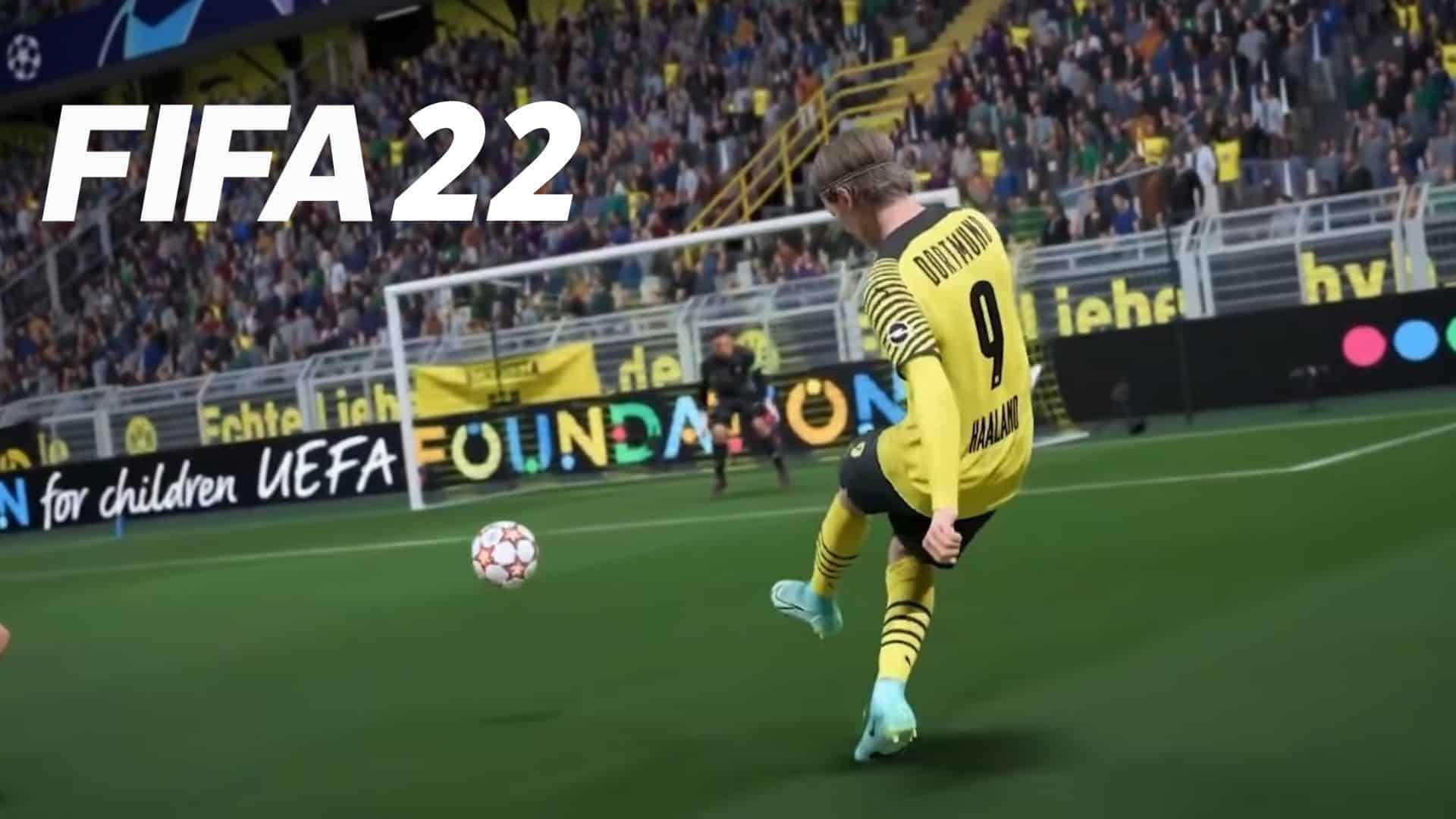 FIFA 22s broken Long Finesse Shots finally nerfed in first live balance update