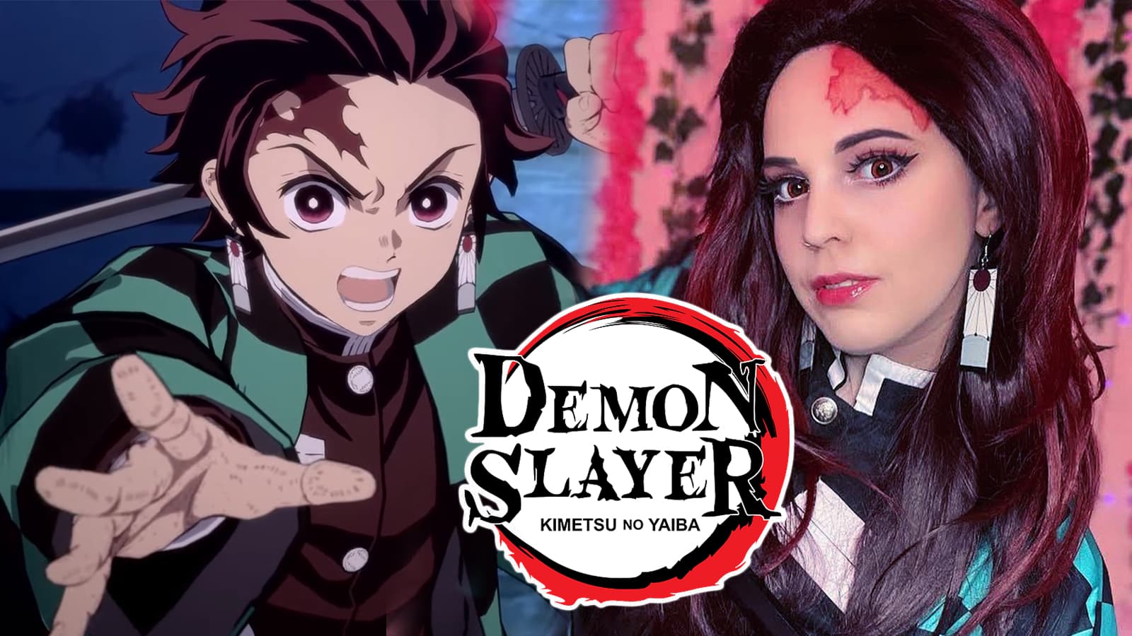 Demon Slayer cosplayer celebrates Season 2 as epic female Tanjiro ...