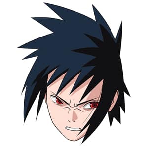 Een Sasuke Emoticon in Fortnite