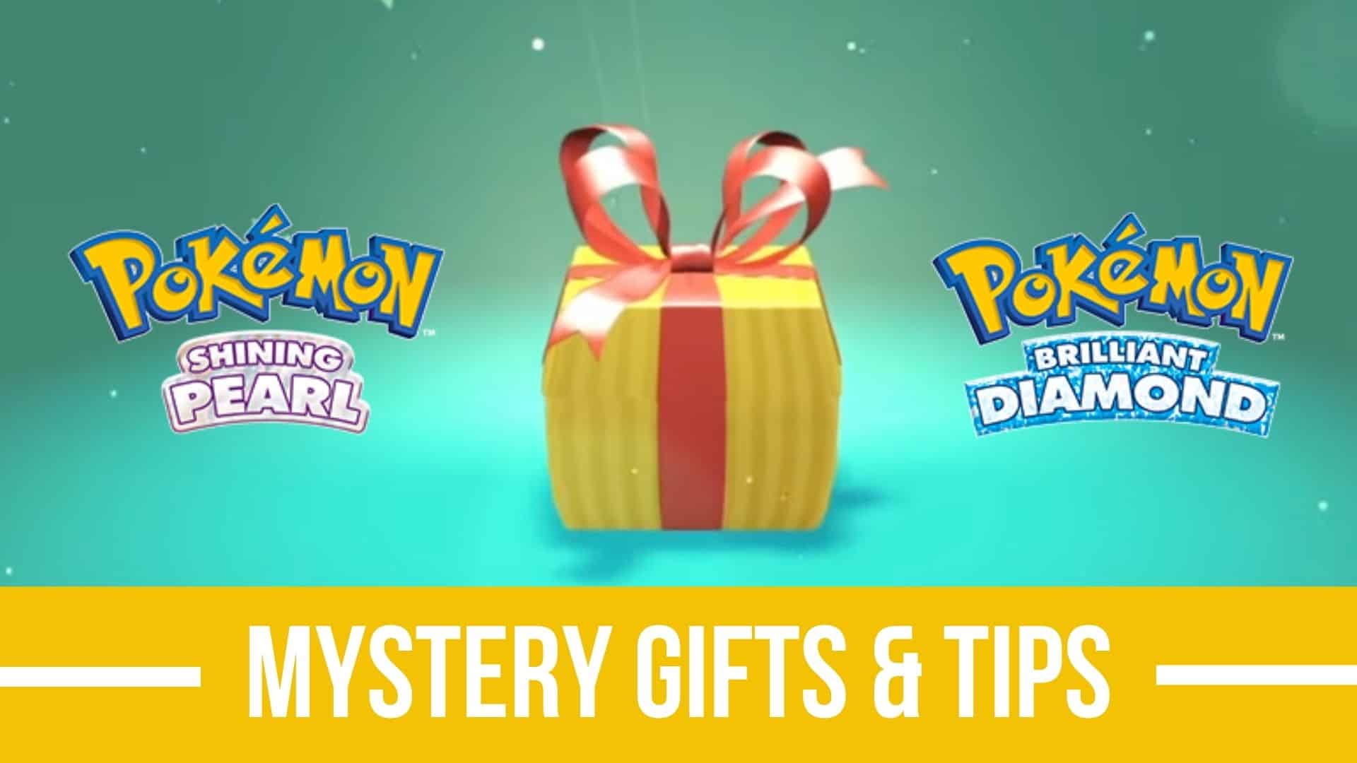 Pokémon Mystery Gifts Diamond Pearl