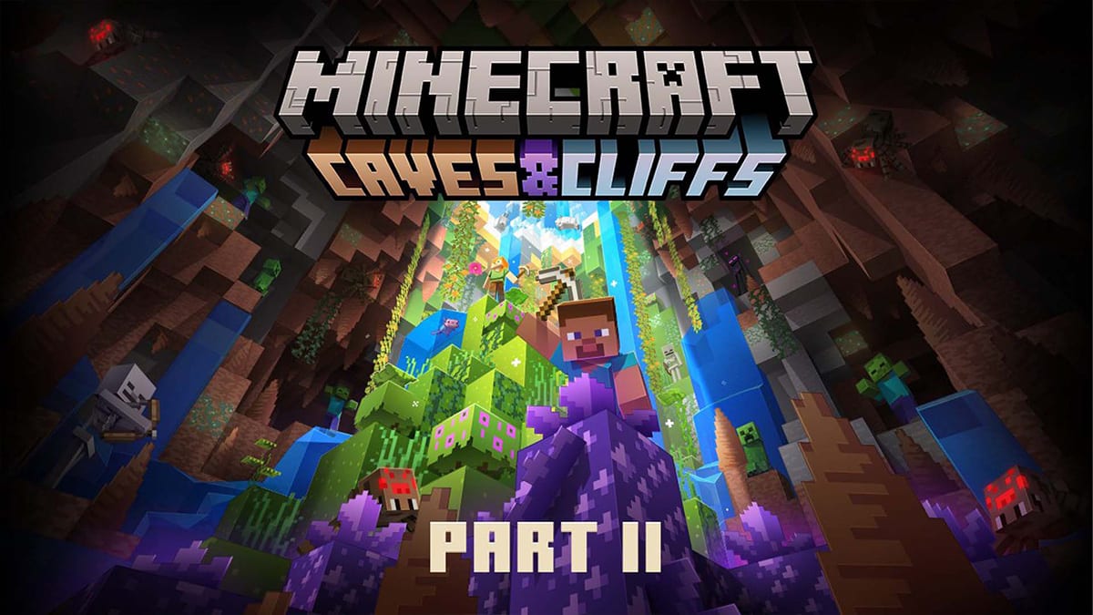 Minecrafts Caves And Cliffs Part 2 Update Overhauls World Generation