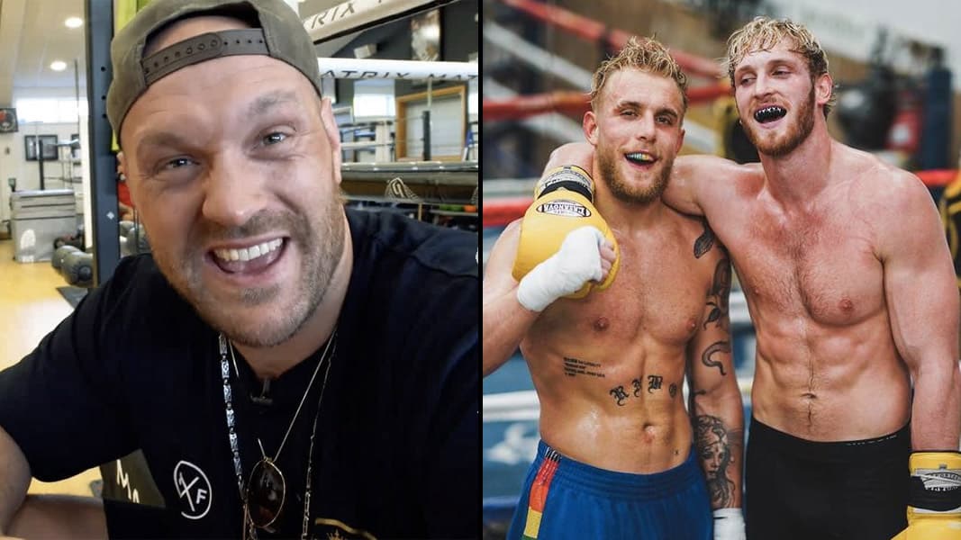 Jake & Logan Paul blasted by Tyson Fury after Tommy Fury fight ...