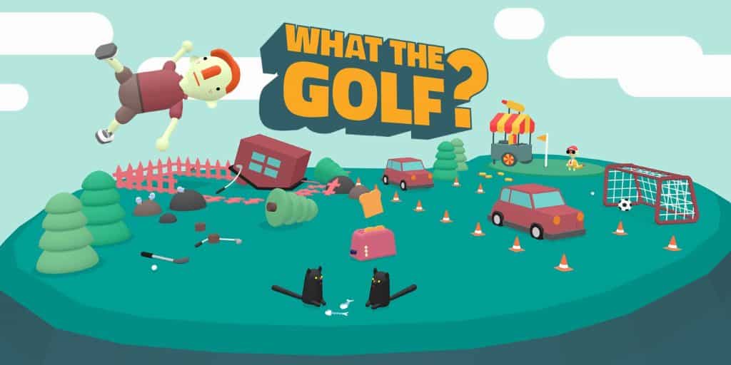 Co golfové klíčové umění z Apple Arcade