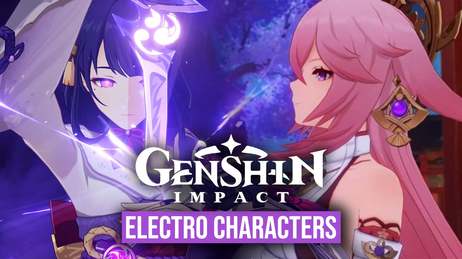 All Genshin Impact Electro characters: Yae Miko, Raiden Shogun