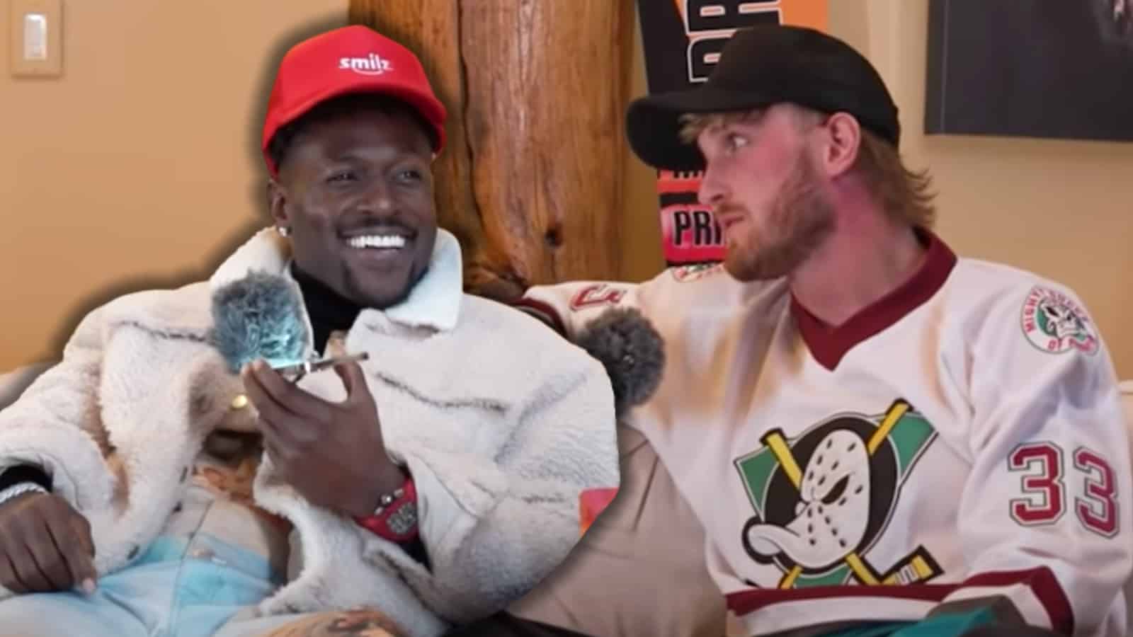 Antonio Brown vs Logan Paul Betting Odds