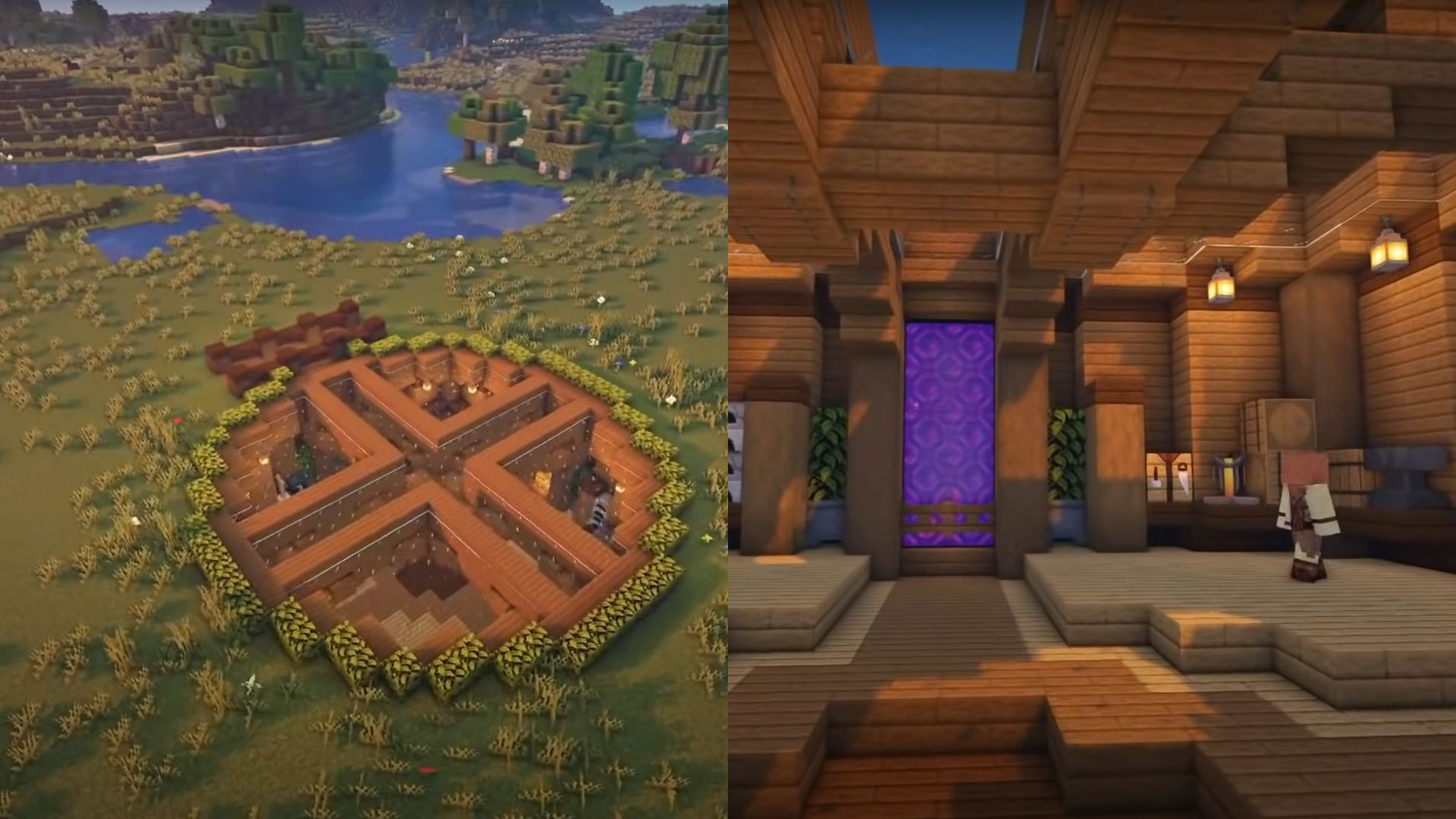 Yeraltı Minecraft House Hayatta Kalma
