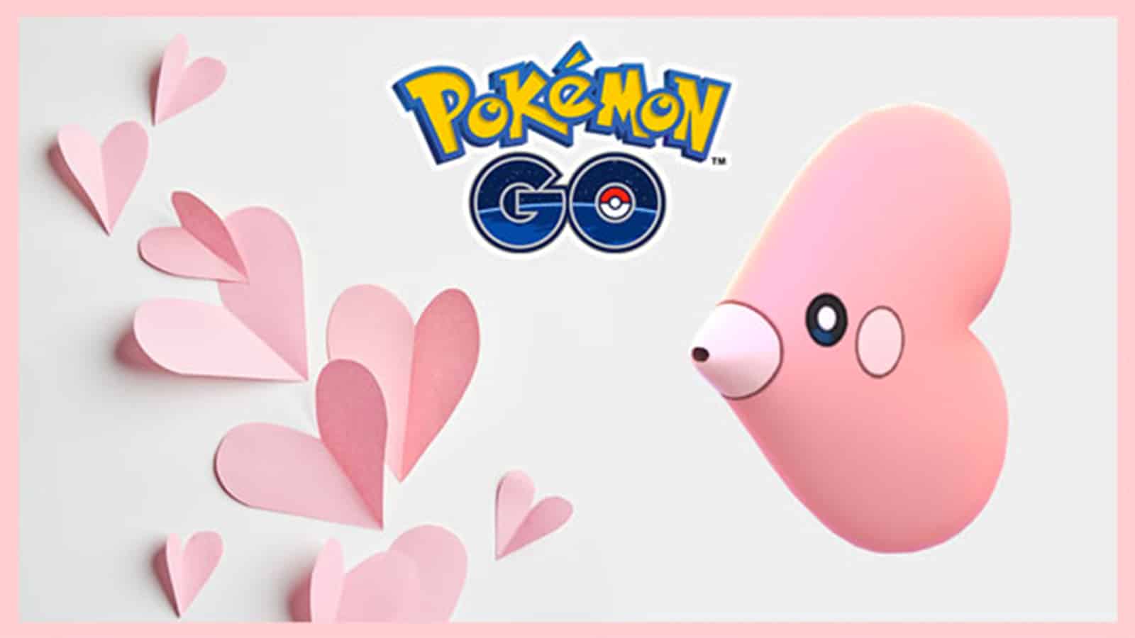 Pokemon Go Valentine’s Day Collection Challenge 1 & 2 and Field