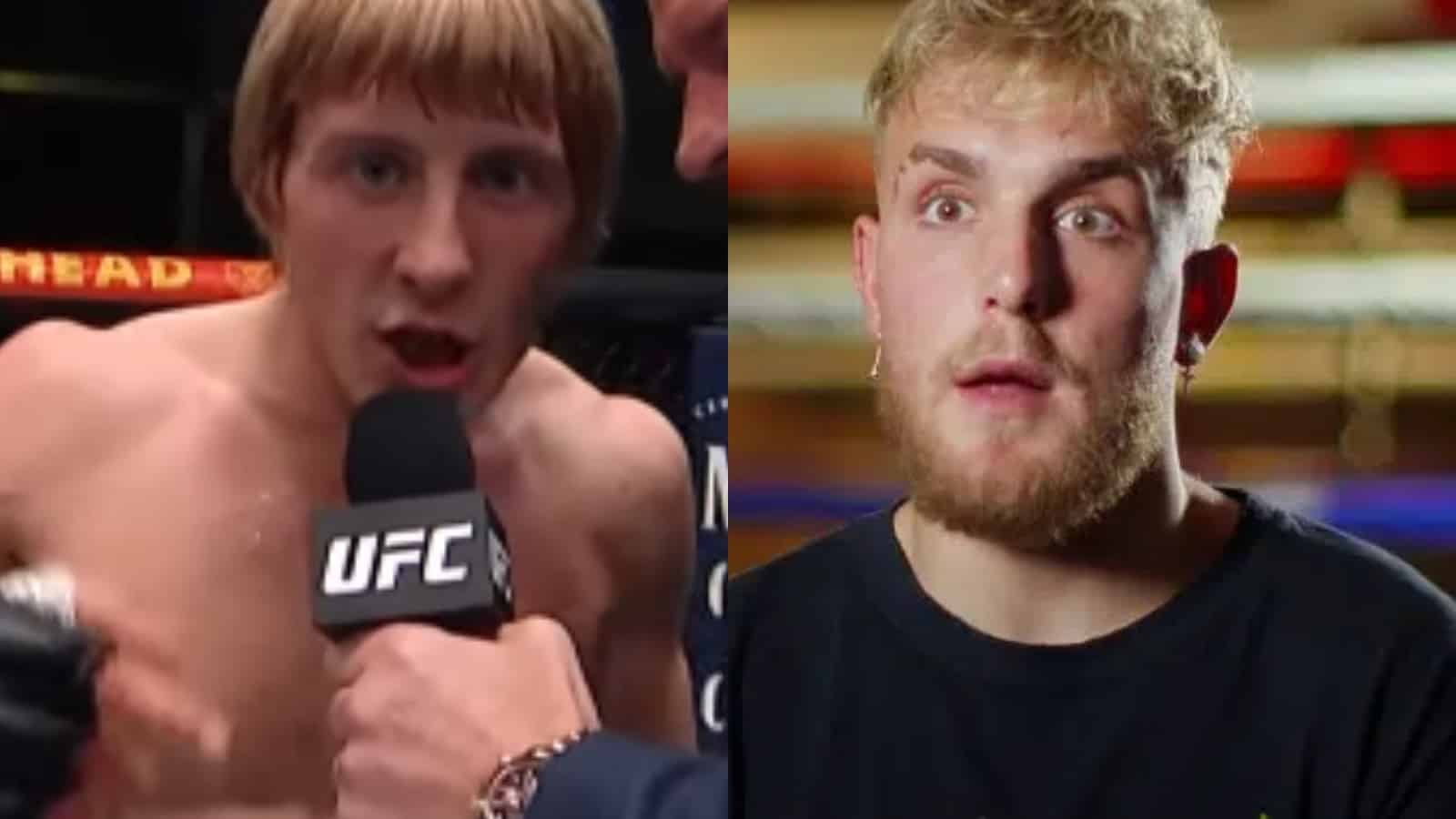 Jake Paul challenged to first MMA fight by UFC star Paddy Pimblett ...