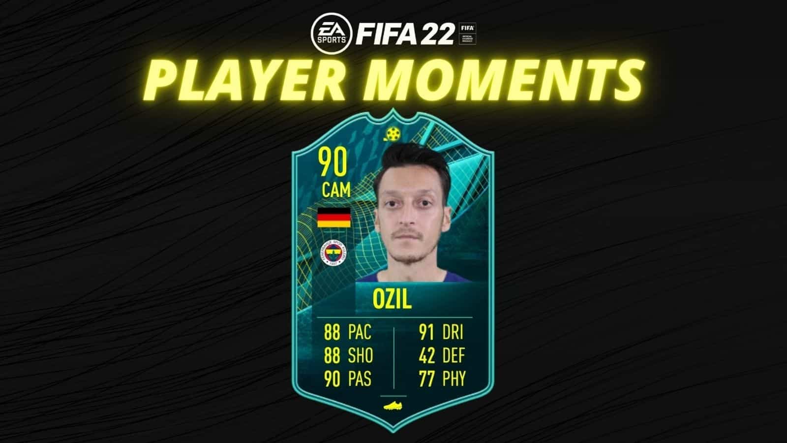 Ozil Player Moments Header 